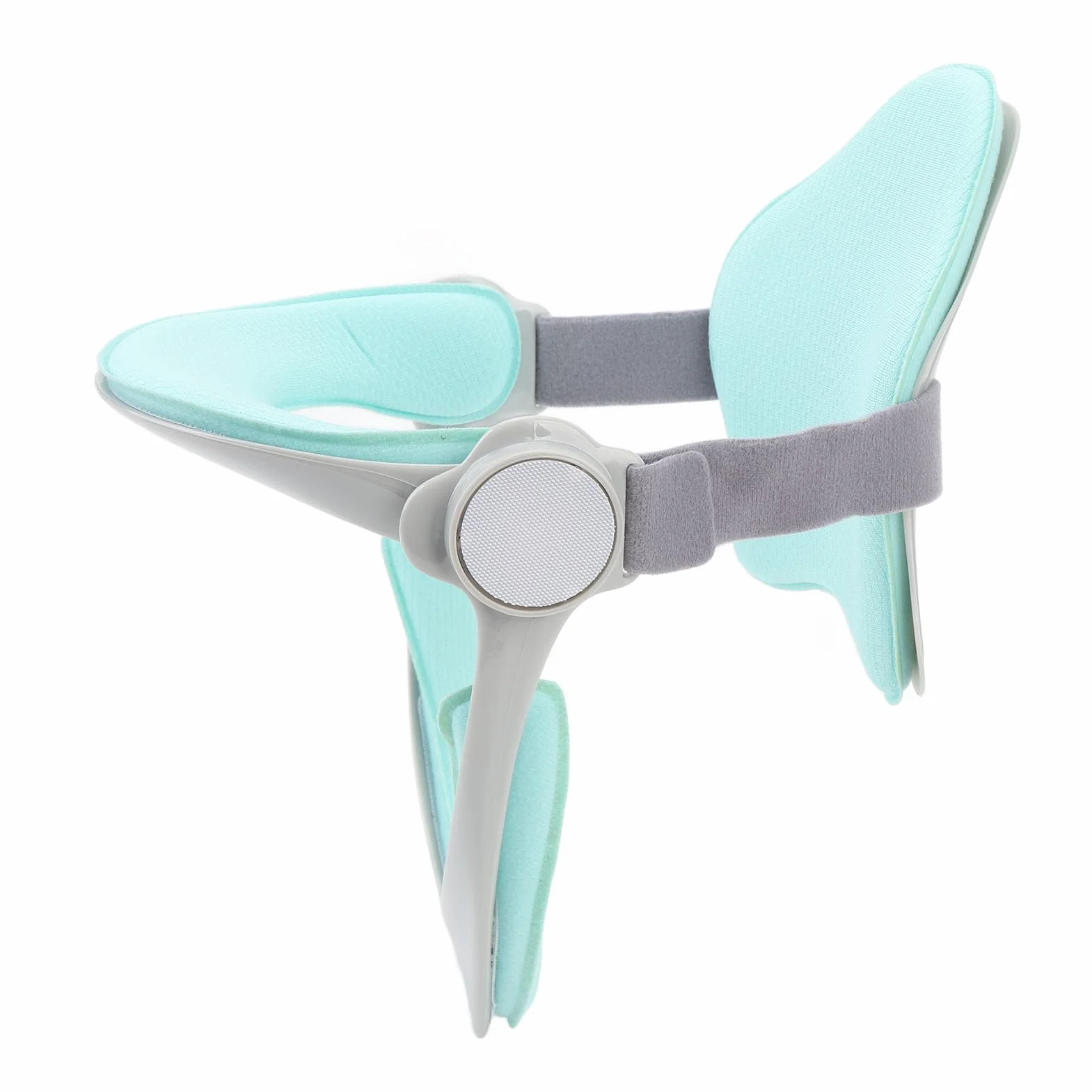 Ergonomiczny stabilizator karku – regulowany 360° korektor postawy do przodu i karku, oddychający materiał, wygodny rozciągacz szyi dla studentów / pracowników biurowych