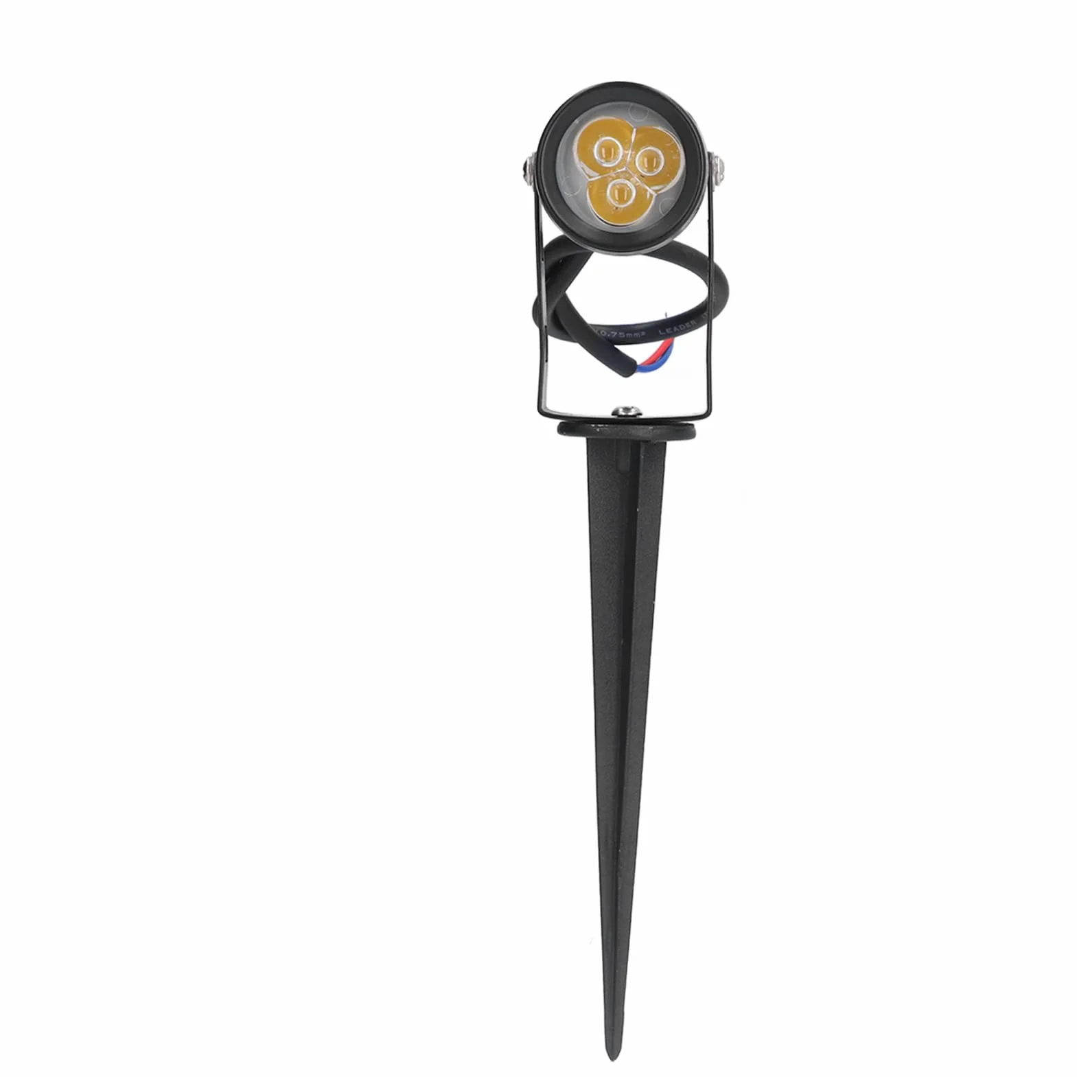 Reflektor Krajobrazowy LED 12 V, Wodoodporna Aluminiowa Zewnętrzna, Ciepła Biała ścieżkowa 3 W do Ogrodu i Podwórka
