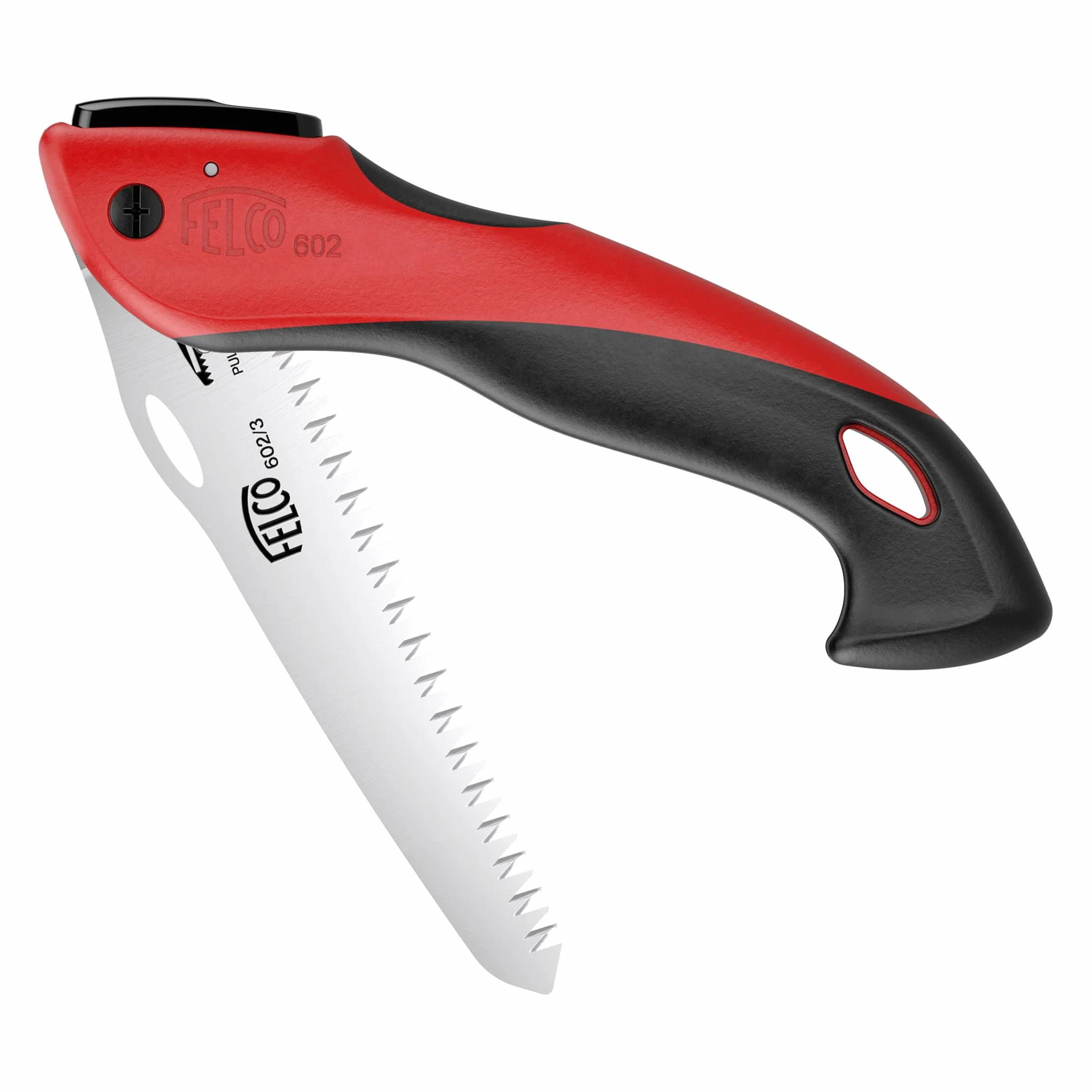 FELCO 602 piła składana prosta 160 mm, rękojeść soft touch, cięcie 80 mm, oburęczna, do ogrodu i przycinania