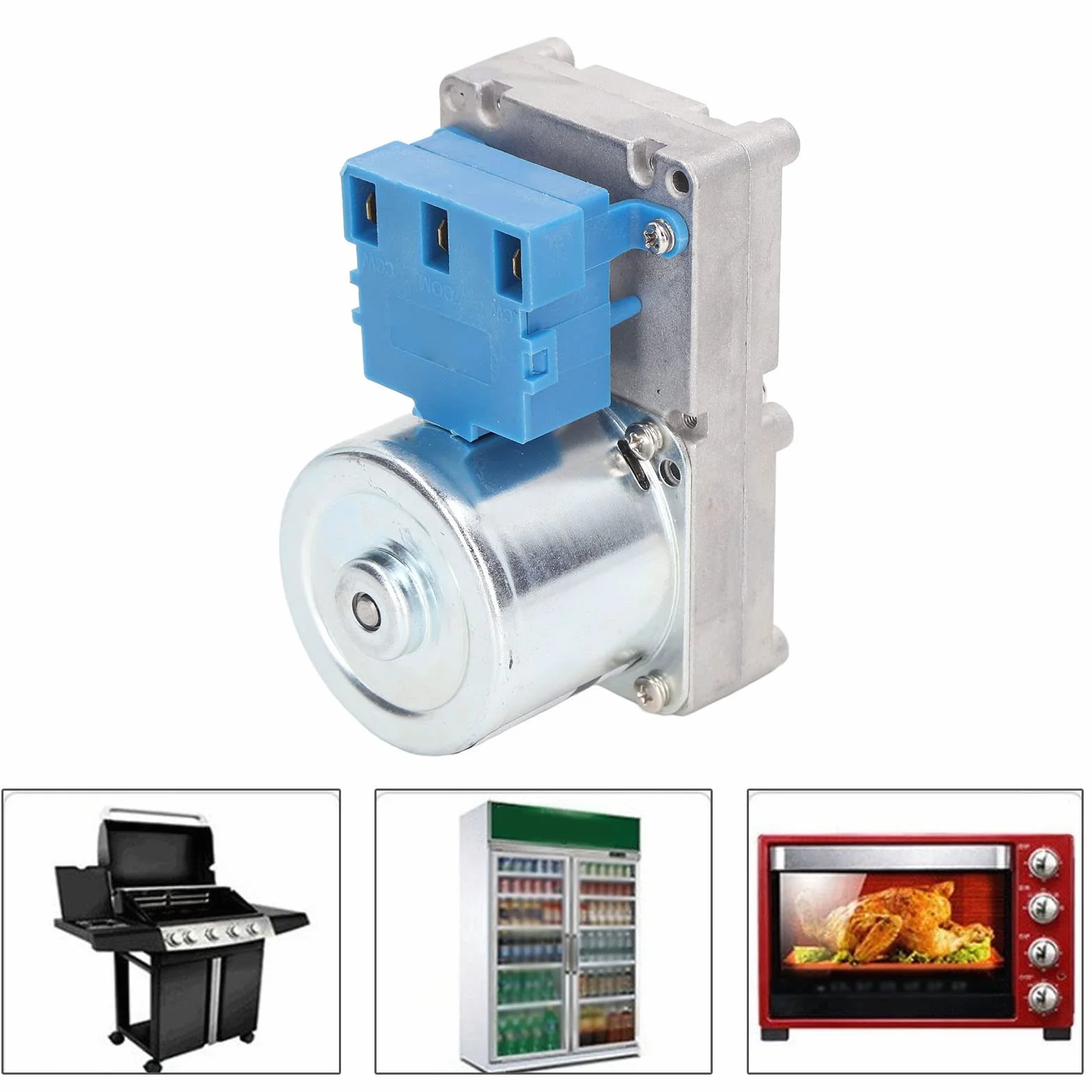 Piec na pellet z motoreduktorem AC220V, wymienny silnik na pellet do silnika śrubowego do pieca na pellet, dla PHC90 odlew PP60 PP60 RF PP70 PP130 PP130 B (2 obr./min)