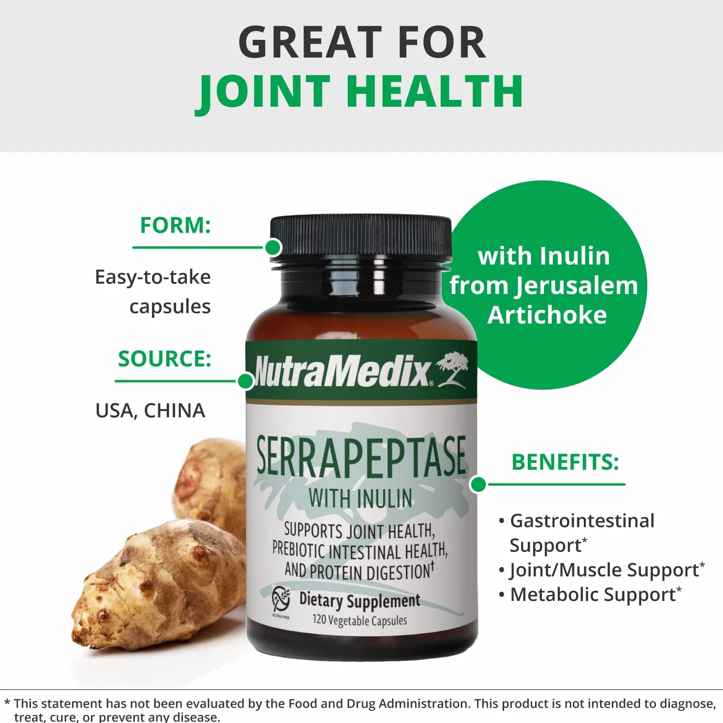 NutraMedix Serrapeptase NutraMedix 60szt