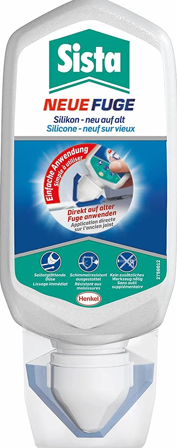 Sista Pattex silikon sanitarny biały 80 ml odporny na pleśń