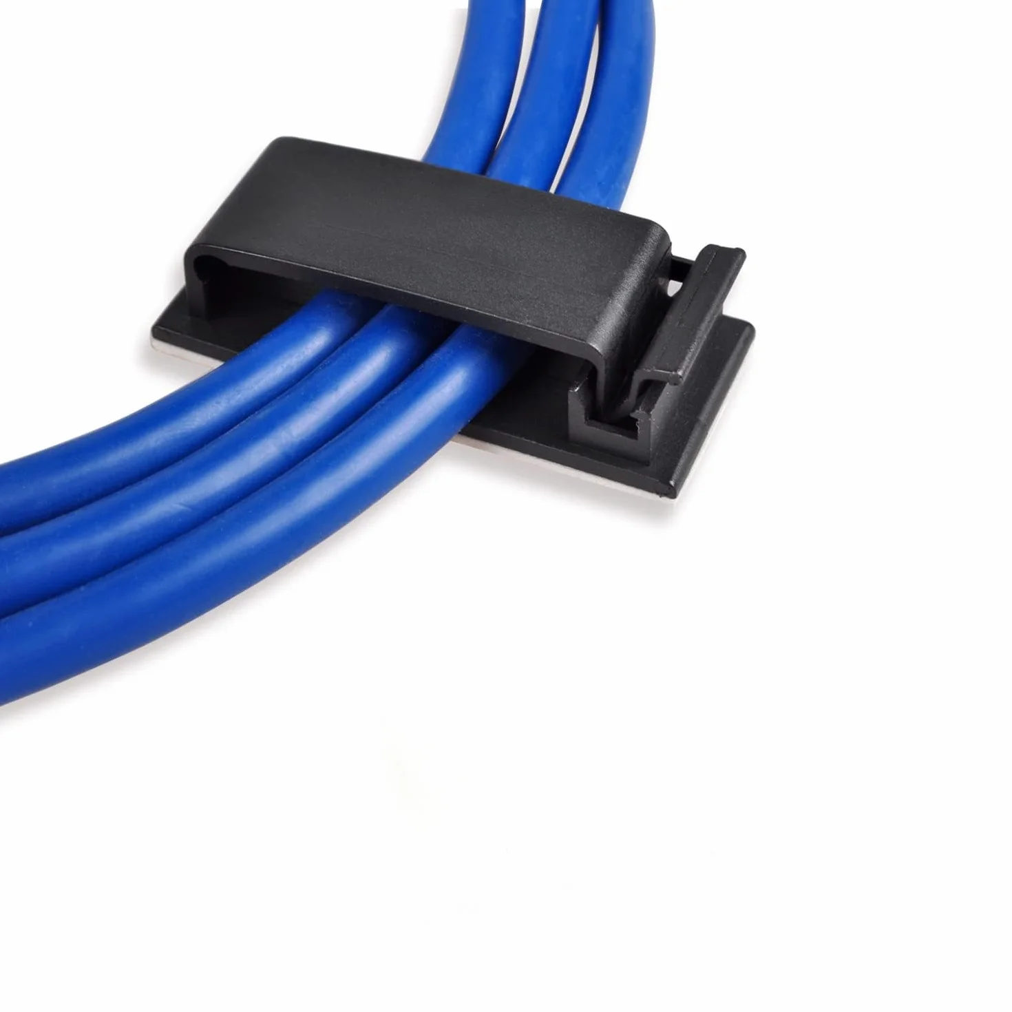 Conwork Zaciski do kabli, organizer kabli Ethernet, samoprzylepne zaciski do zarządzania przewodami, osłona uchwytu kabla, organizer do ładowania i system zarządzania do telewizora, komputera, laptopa