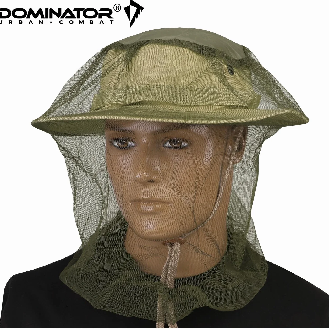 DOMINATOR URBAN COMBAT Siatka na głowę, moskitiera, ochrona przed komarami, nakrycie głowy outdoor