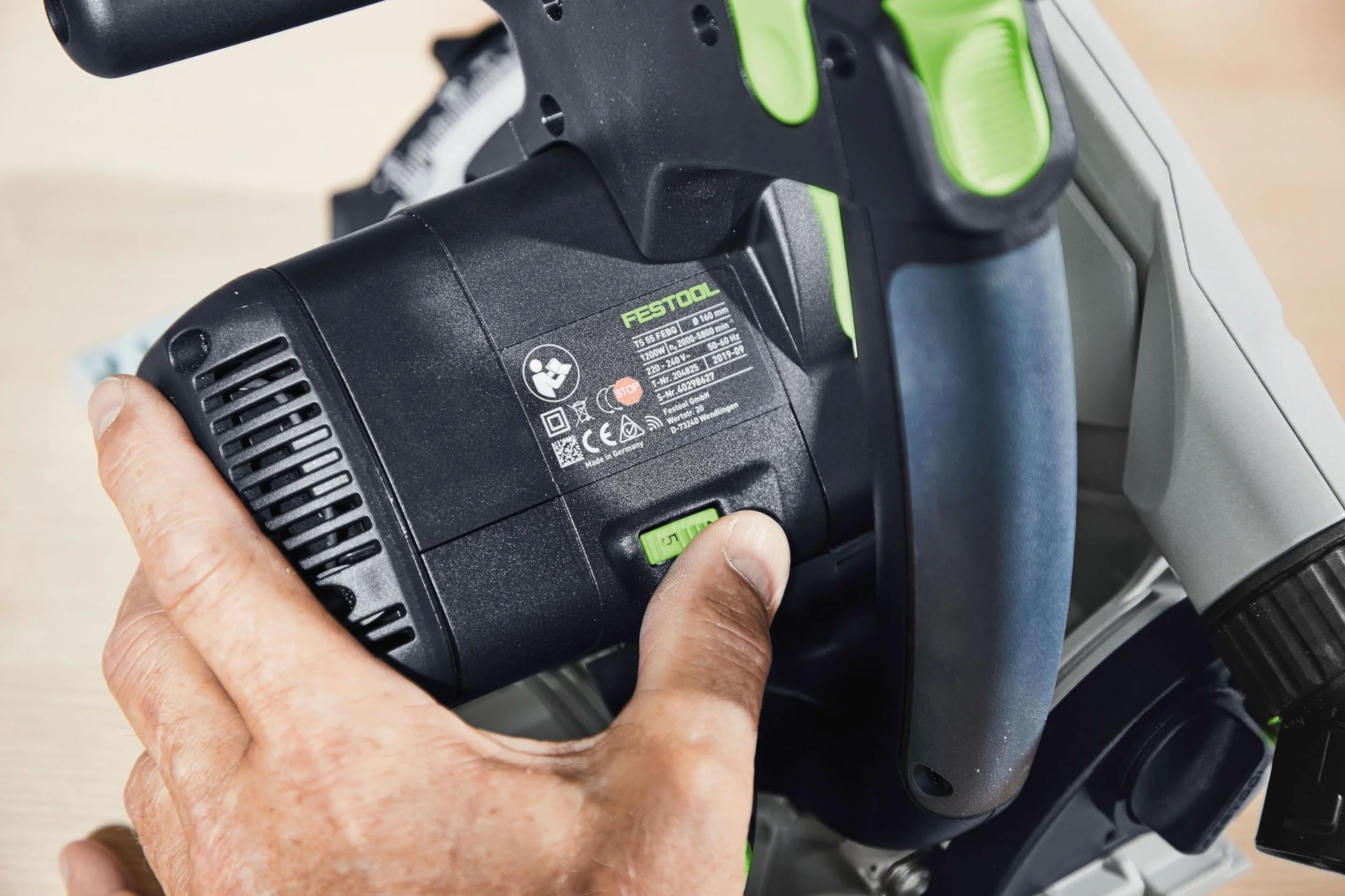 FESTOOL Zagłębiarka TS55F Fan Edition 1200 W