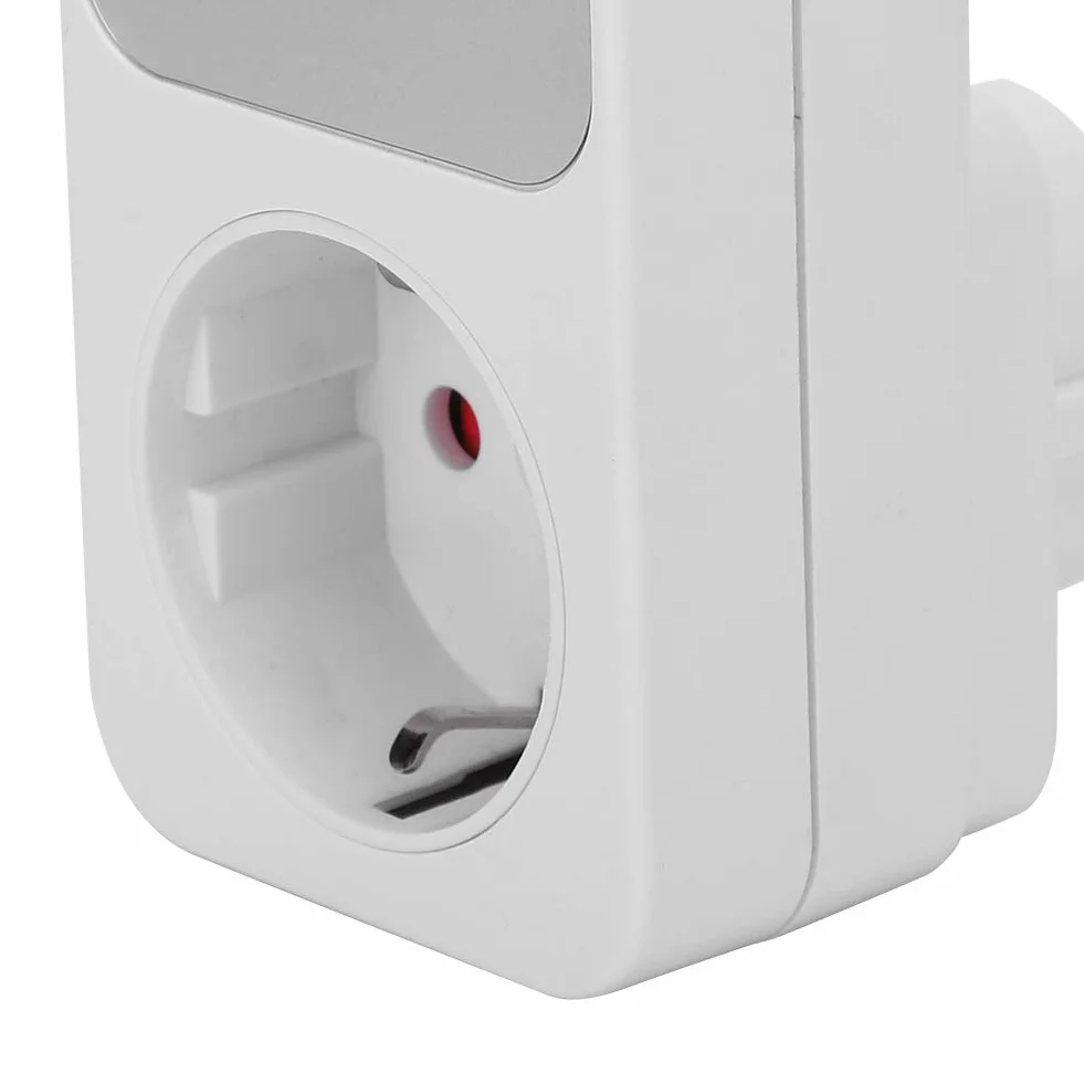 Wtyczka UE 230 V 16 A Timer Przełącznik Gniazda Zasilania Od 1 do 10 Godzin Swobodne Ustawianie Sterownika Wyłącznika Czasowego Odliczania do Oświetlenia Domu, Wentylatorów,