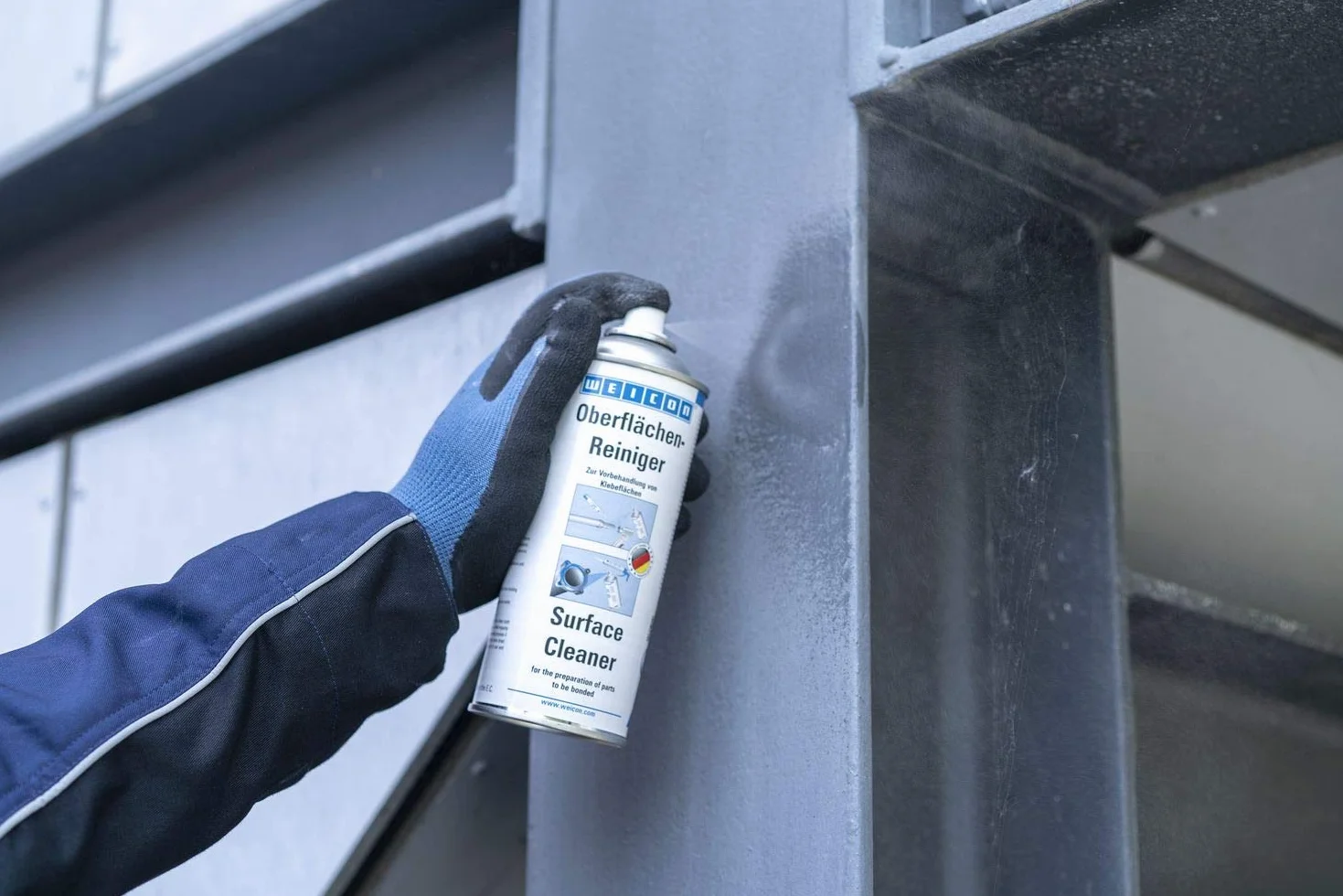 WEICON Surface Cleaner 400 ml | Odtłuszczacz | Środek czyszczący | Bezbarwny