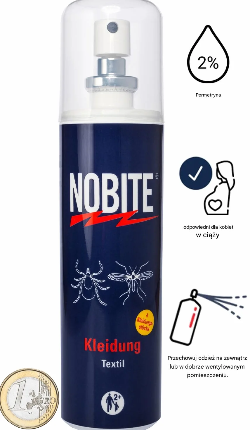 NOBITE Odzież, środek do impregnacji tkanin chroniący przed owadami (100 ML)