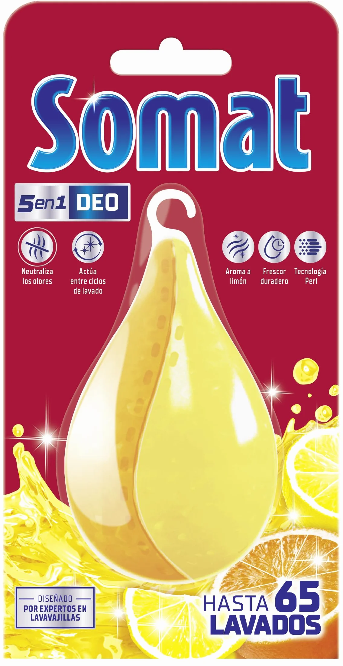 Somat 2050052 Detergent do Mycia Naczyń, Żółty/Pomarańczowy