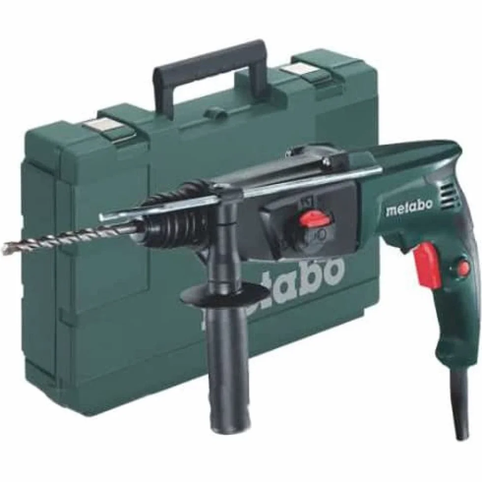 Metabo Młotek kombi KHE 2444 (606154000) walizka z tworzywa sztucznego, maks. energia pojedynczego uderzenia (EPTA): 2,3 J, maks. liczba uderzeń: 5400 /min, znamionowa moc poboru: 800 W