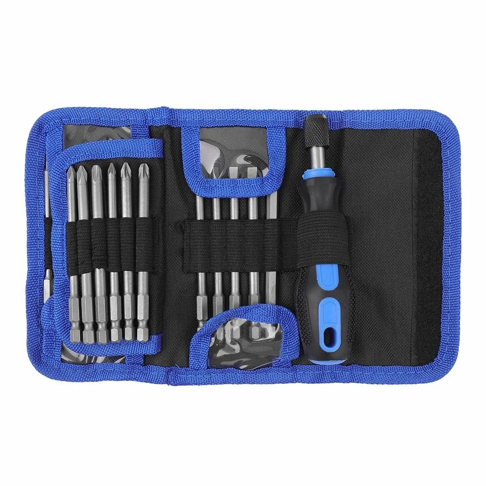 Zestawy wierteł, zestaw, wielofunkcyjnych śrubokrętów, 1/4" ze stali chromowo-wanadowej (51 szt.)(51 Pcs)