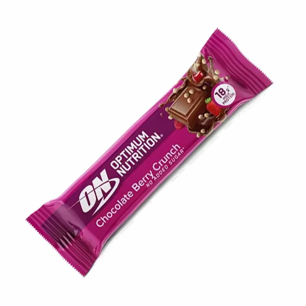 Optimum Nutrition Crunchy Protein Bar (12x55g) Chocolate Berry Crunch