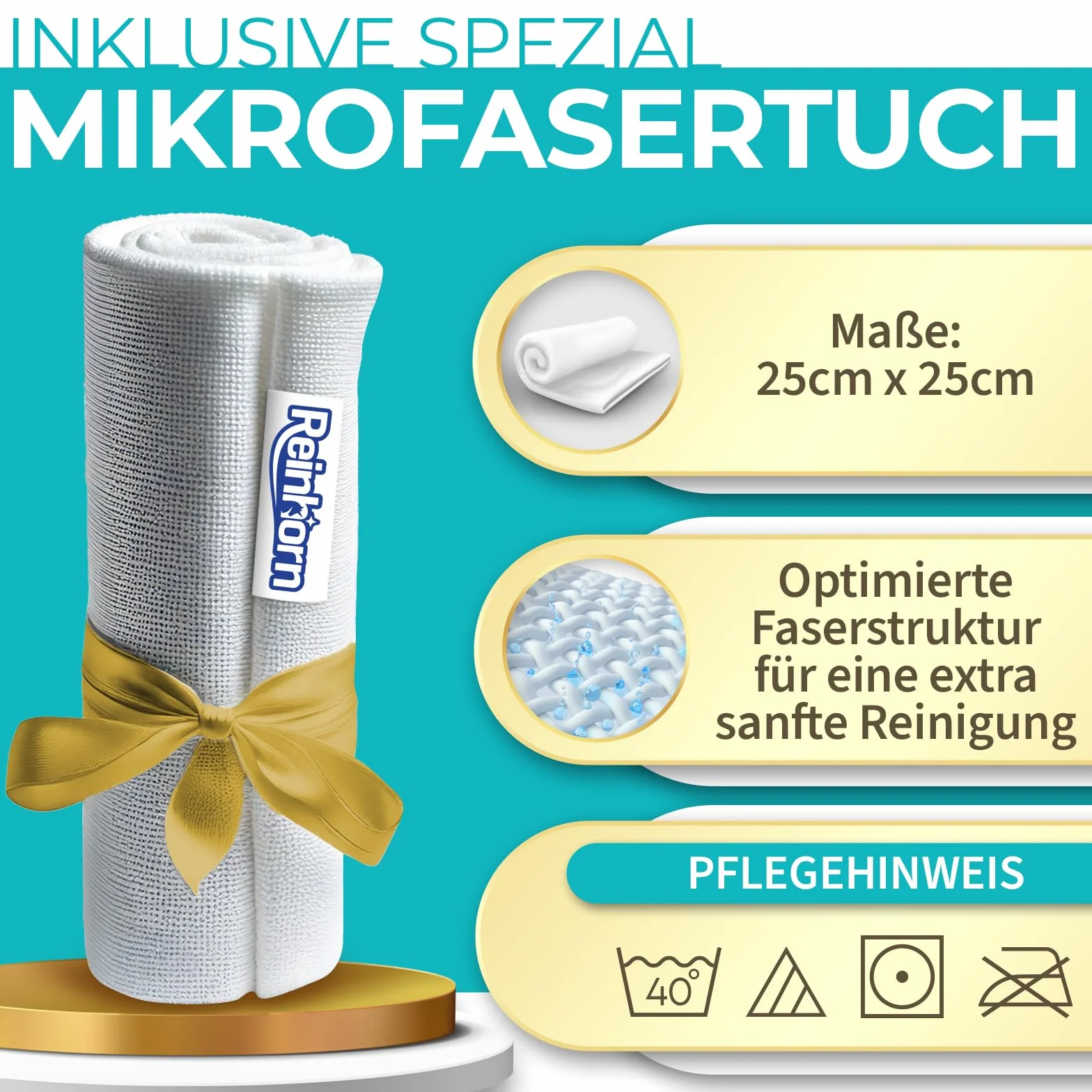 REINHORN Środek do czyszczenia tapicerki z kruszarką molekularną bez ponownego zanieczyszczenia dzięki formule bez środków powierzchniowo czynnych – specjalny intensywny środek czyszczący do
