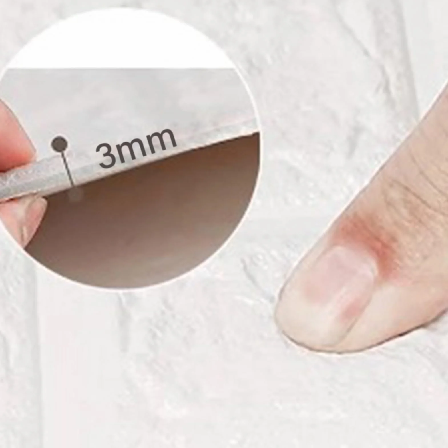 Samoprzylepna Tapeta, 10 Sztuk 3D Panele ścienne ze Sztucznej Cegły Peel and Stick Foam 3D Tapeta z cegłą Faux Cegła Kamienna Tapeta w Tle do Sypialni Dekoracja Salonu