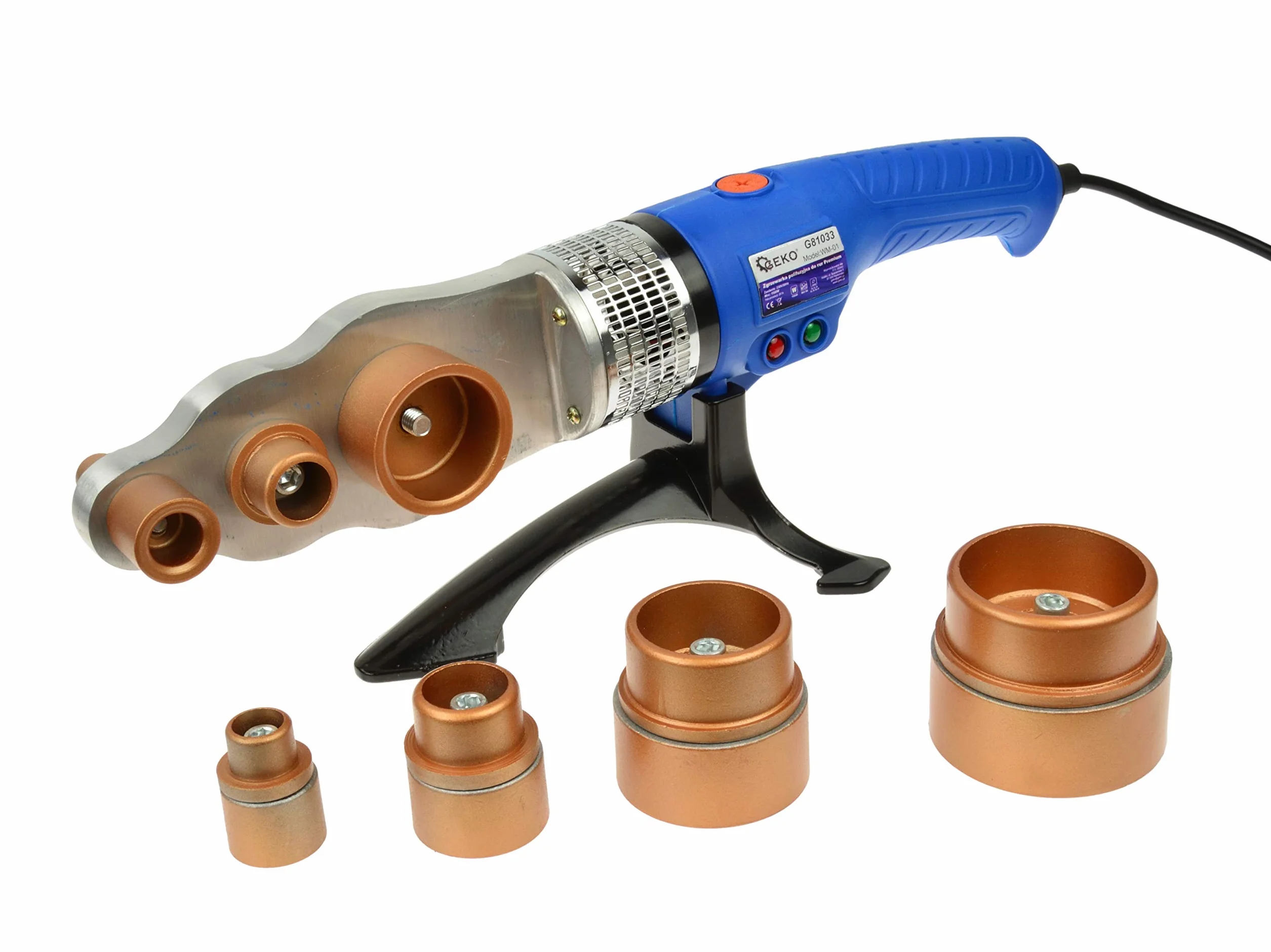 BSD Spawacz do rur z tworzyw sztucznych - Spawarka do rur z akcesoriami- 16-63mm - 1500W