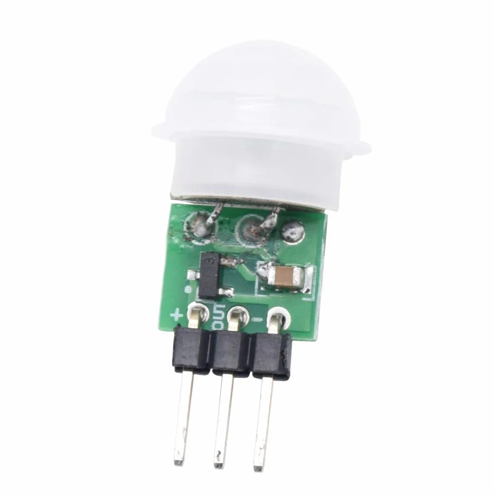 Hailege 3 szt. AM312 Mini Pyroelektryczny czujnik PIR moduł czujnika podczerwieni, czujnik podczerwieni do ciała Manual Motion Infrared IR Detector