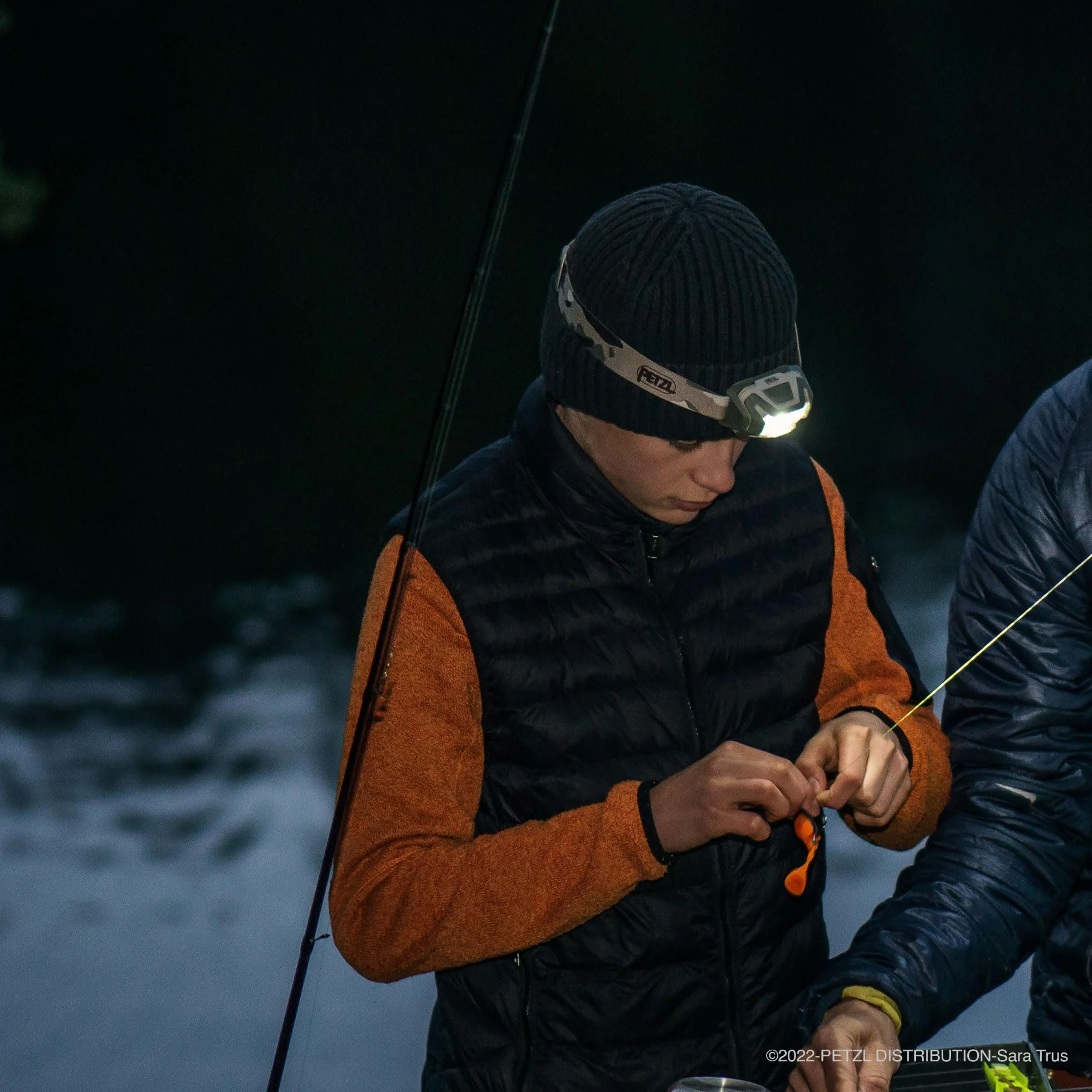PETZL zapasowa elastyczna opaska na czoło, elastyczna opaska na ramię do przedniej lampy