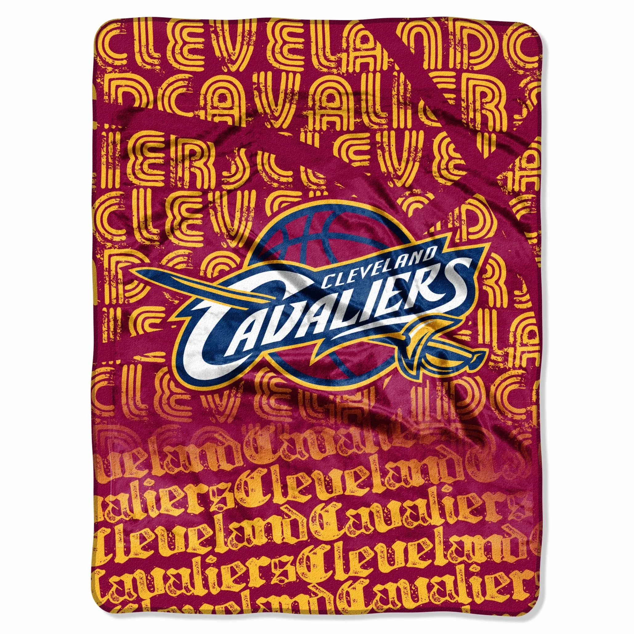 THE NORTHWEST COMPANY Oficjalnie licencjonowany koc NBA Redux Micro Raschel, wielokolorowy, 117 x 152 cm
