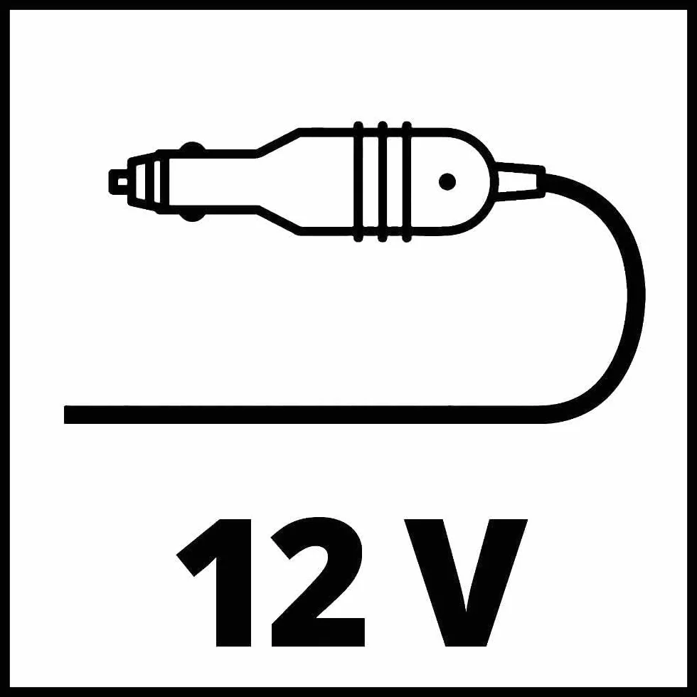 Einhell Samochodowa wkrętarka udarowa CC-HS 12/1 (12 V, maks. moment obrotowy 350 Nm, zintegrowana poziomica, światło LED, w zestawie 2 klucze nasadowe 17/19 i 21/23 mm, walizka)