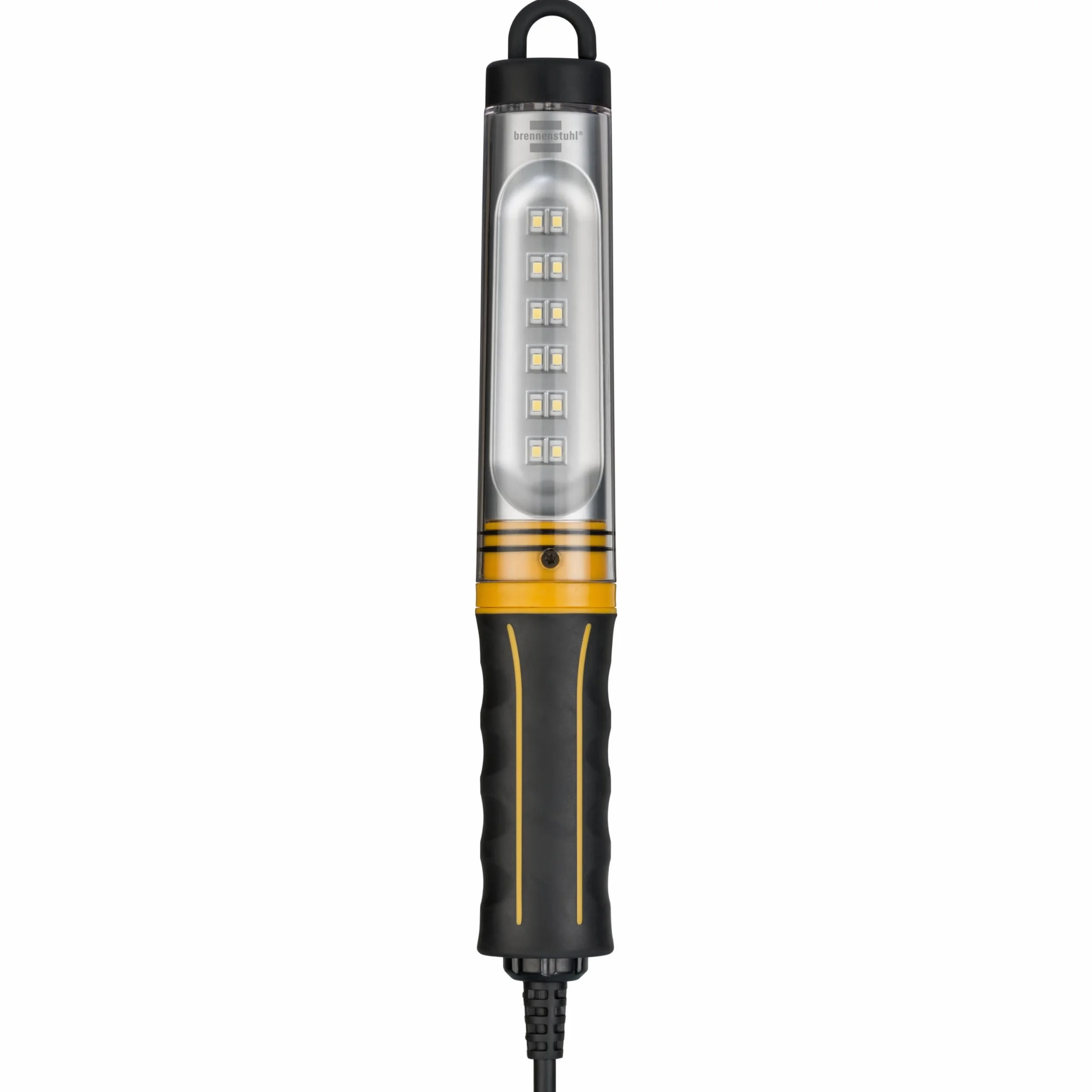 Brennenstuhl 12 x SMD LED lampa warsztatowa, 12 x SMD LED 570 lm, praktyczna i wytrzymała, lampa warsztatowa o klasie ochrony IP65 i IK07, kabel 5 m