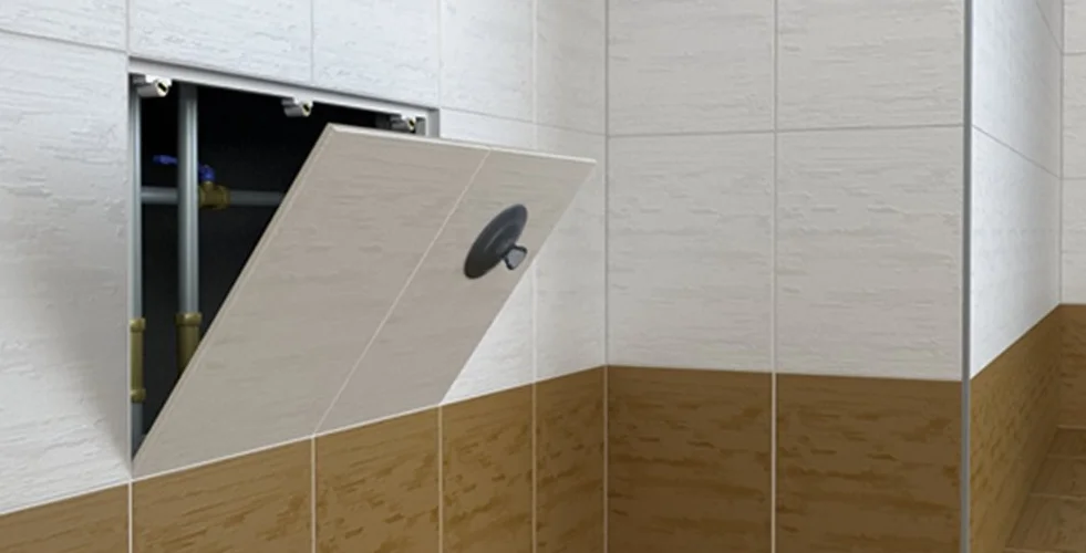 Drzwi rewizyjne klapa rewizji magnetyczna płytka: 450 x 250 mm
