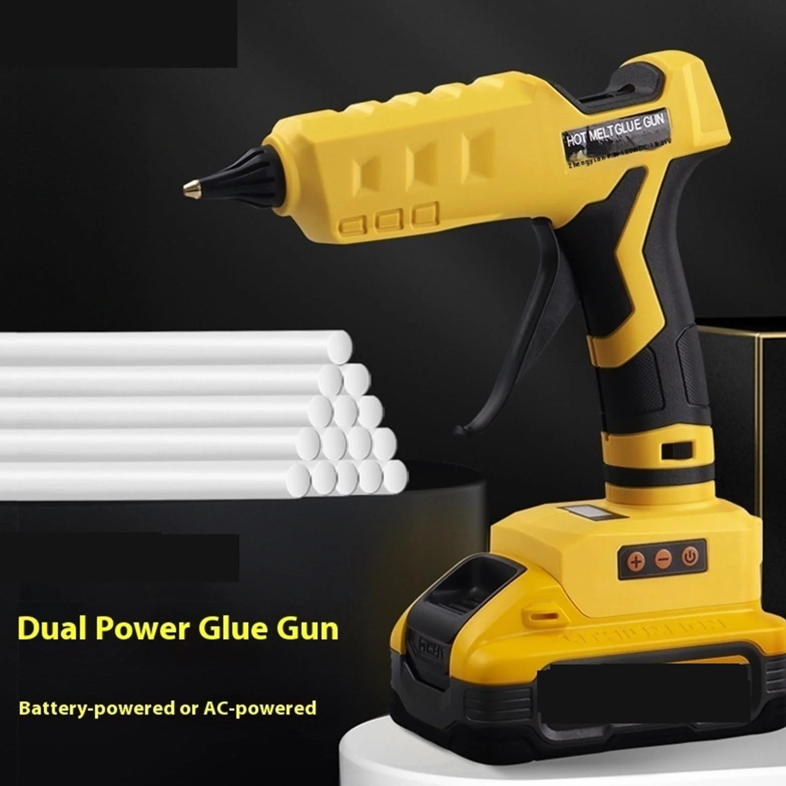Pistolet do klejenia na gorąco, Bezprzewodowy Pistolet Do Kleju Na Akumulator Elektryczny Spawanie Powietrza DIY Home Crafts na naprawy domowe