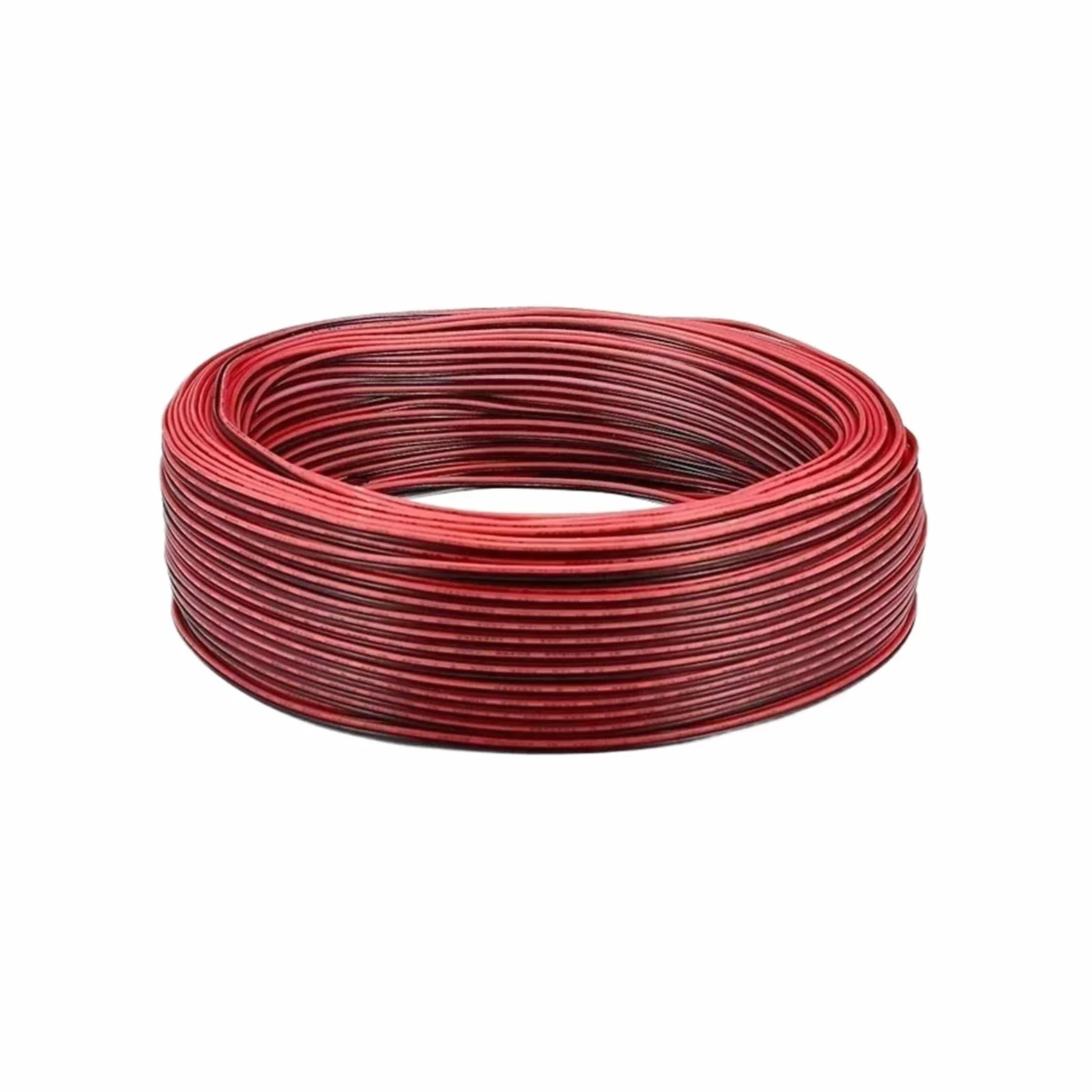 Przewód elektryczny 2-pinowy cynowany miedziany izolowany PVC czerwony czarny do jednokolorowych taśm LED 18/26/28 AWG przedłużacz (100M-328FT_16AWG)