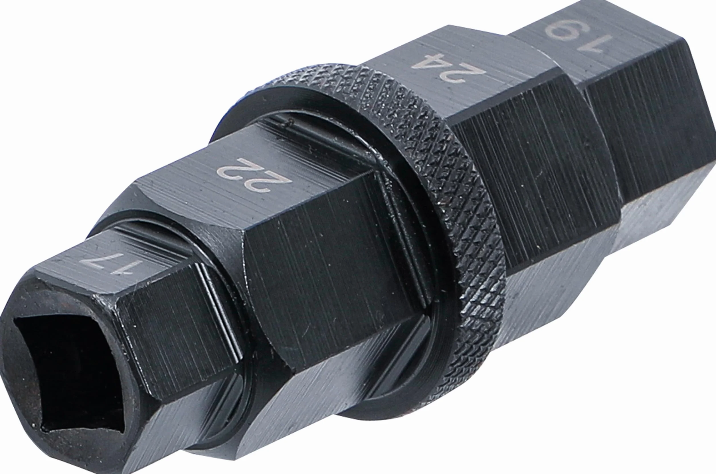 BGS 5058 | Nasadka specjalna do motocykli | 10 mm (3/8") | 17 - 19 - 22 - 24 mm