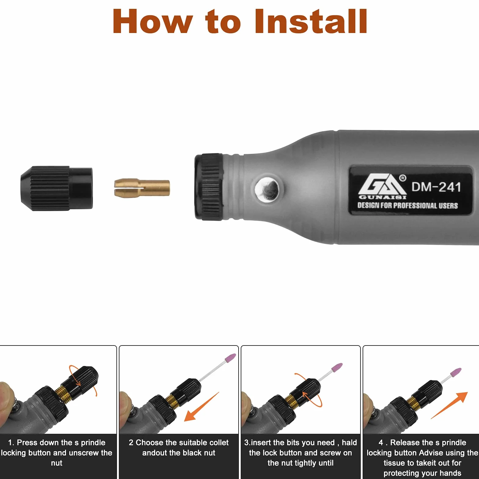 Bezprzewodowa mini wiertarka USB zmienna prędkość zestaw narzędzi DIY