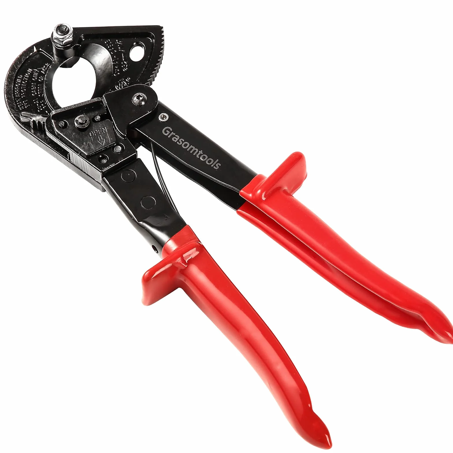 Przecinak do kabli z grzechotką, przecinak zapadkowy i przecinak do kabli do drutu, cięcie do 240 mm², HS325A wytrzymałe przecinaki do kabli z grzechotką do aluminium i miedzi,