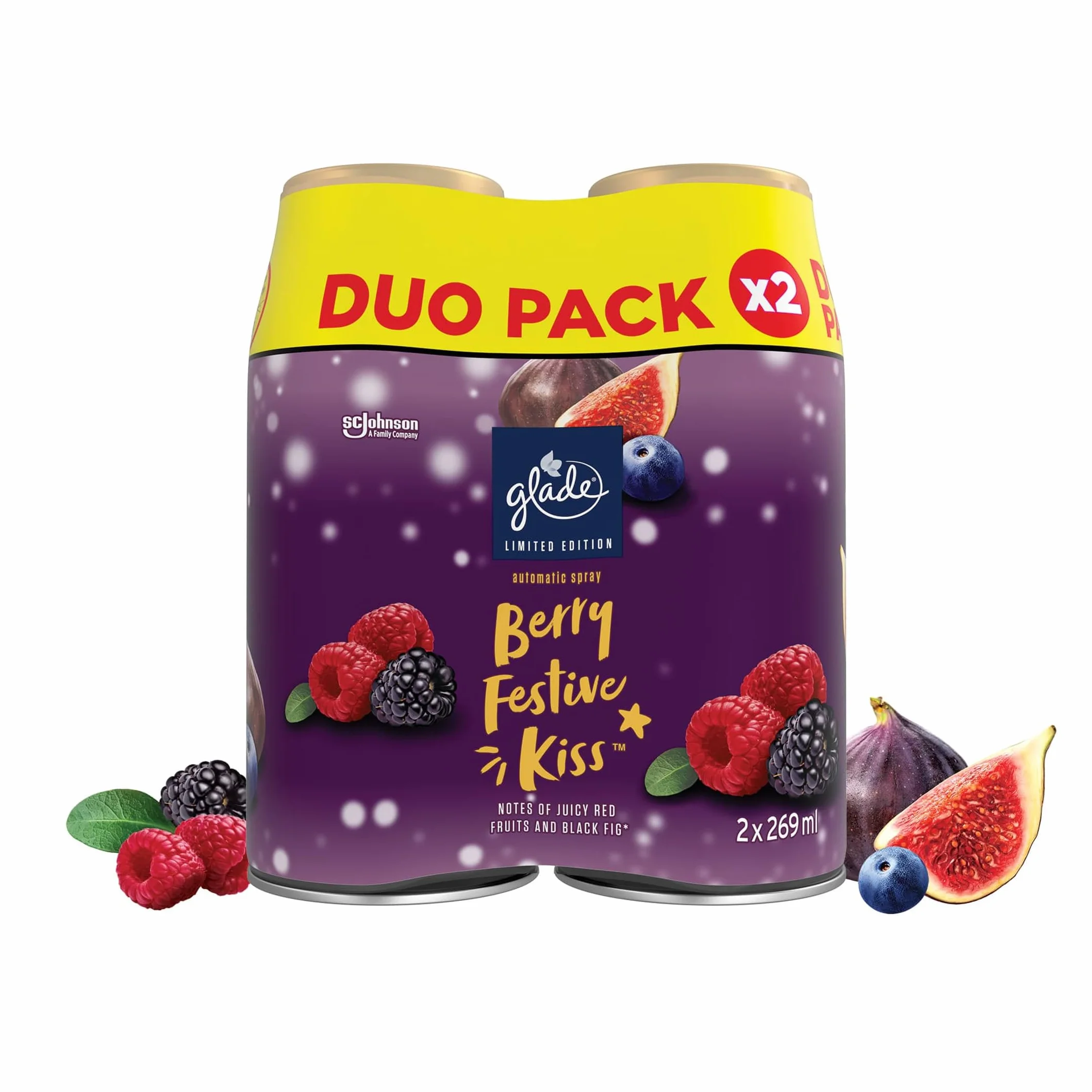 Glade Auto Refill Berry, Duo Pack (2 x 269 ml)