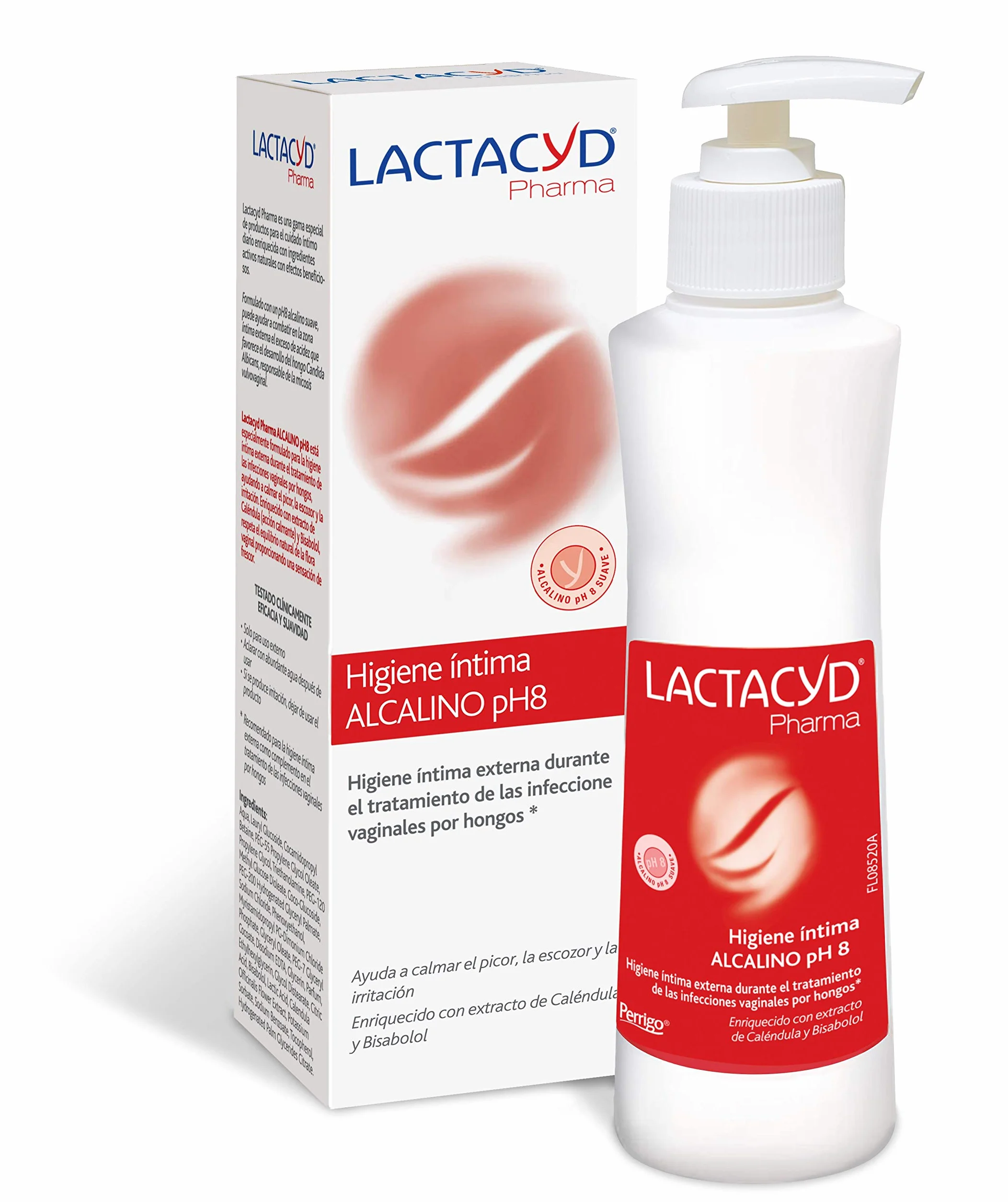 Lactacyd Alcalino Ph 8 Zewnętrzna higiena intymna Podczas leczenia zakażeń grzybiczych pochwy - 250 ml