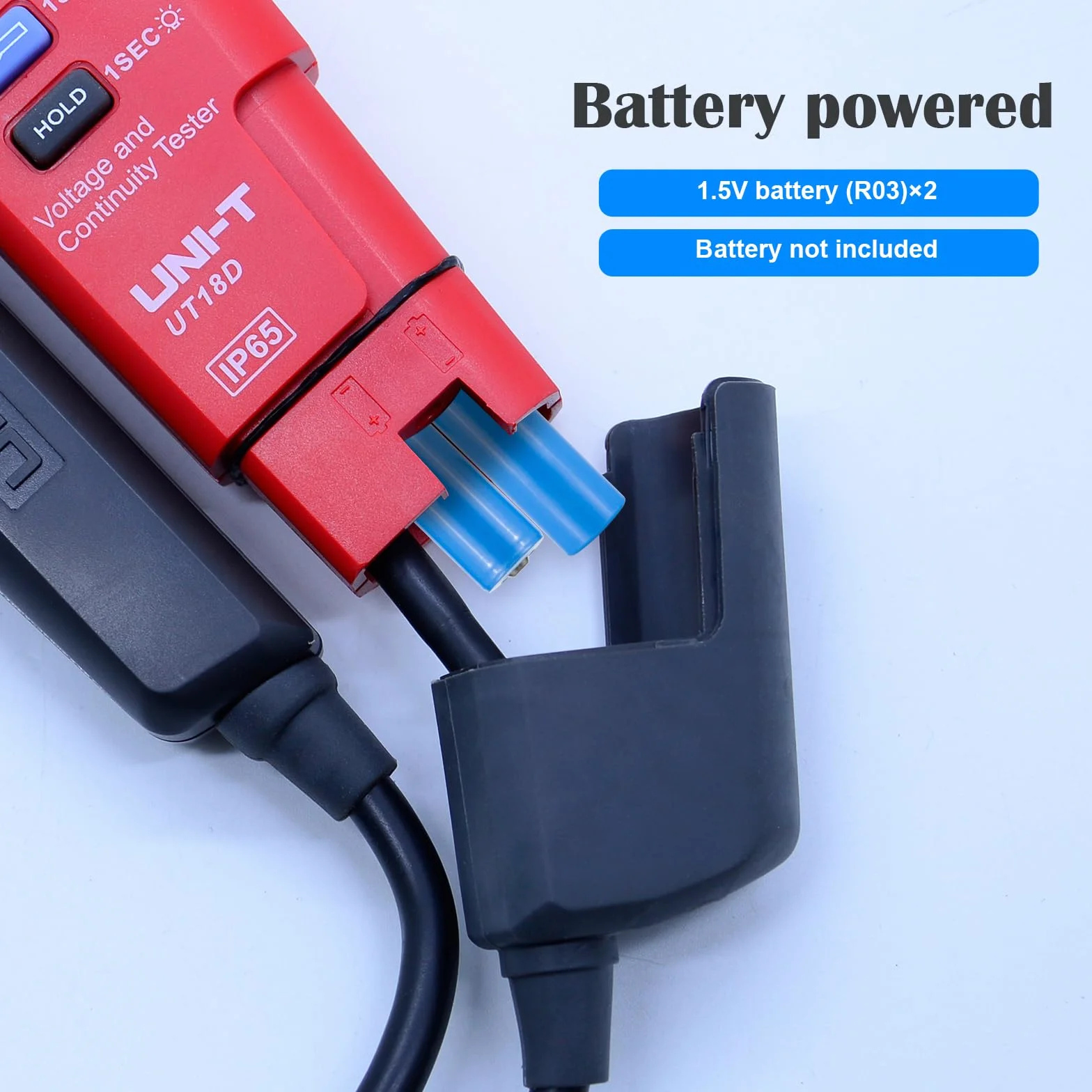 UNI-T UT18D Voltage And Continuity Tester Auto Range Volt Detectors Pen Date Hold/LED/LCD Display Digital Multimeter