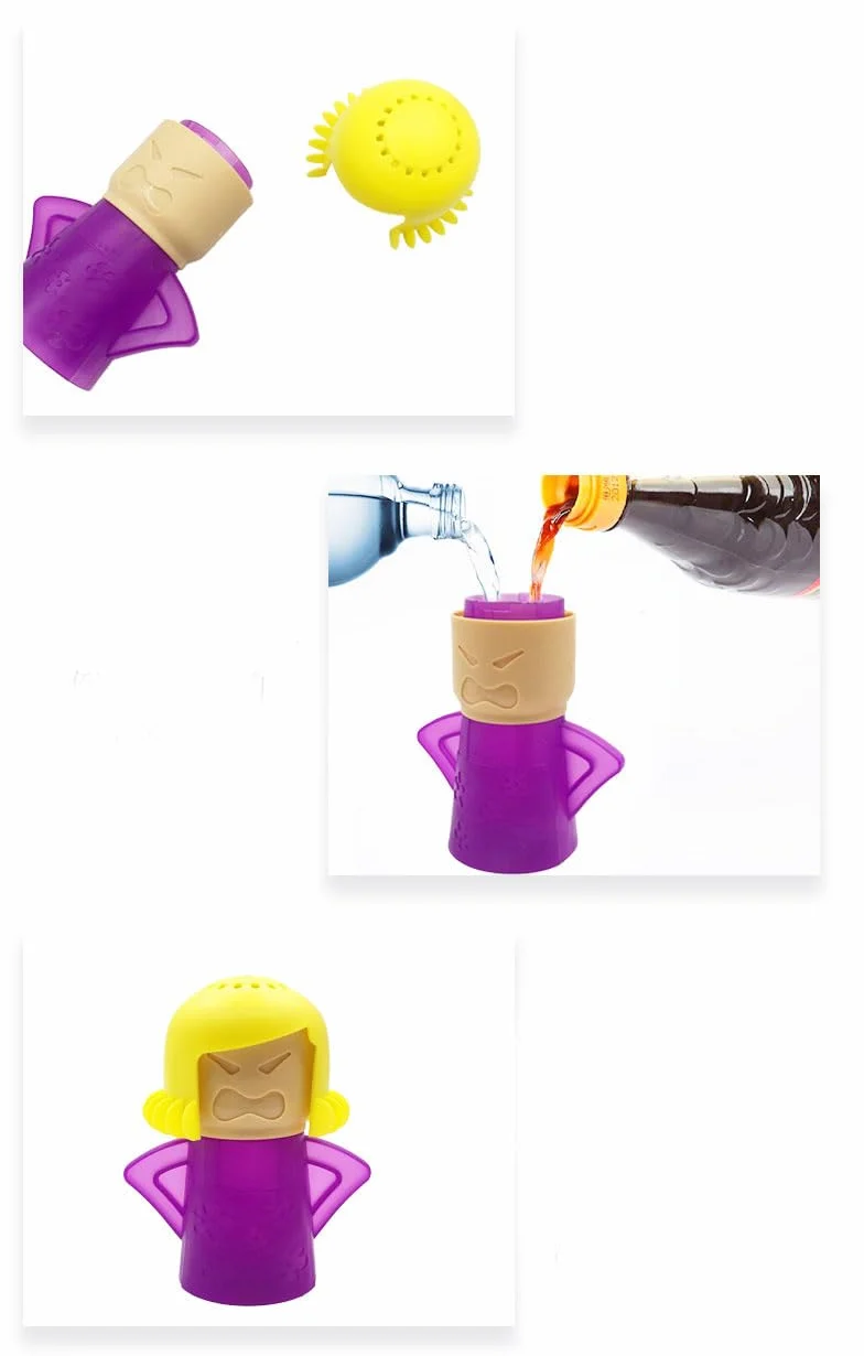 3PCS Czyszczenie mikrofalowe, deodorant mikrofalowy lodówki, piekarnik mikrofalowy czyszczący parę Crud Plain łatwo do kuchni