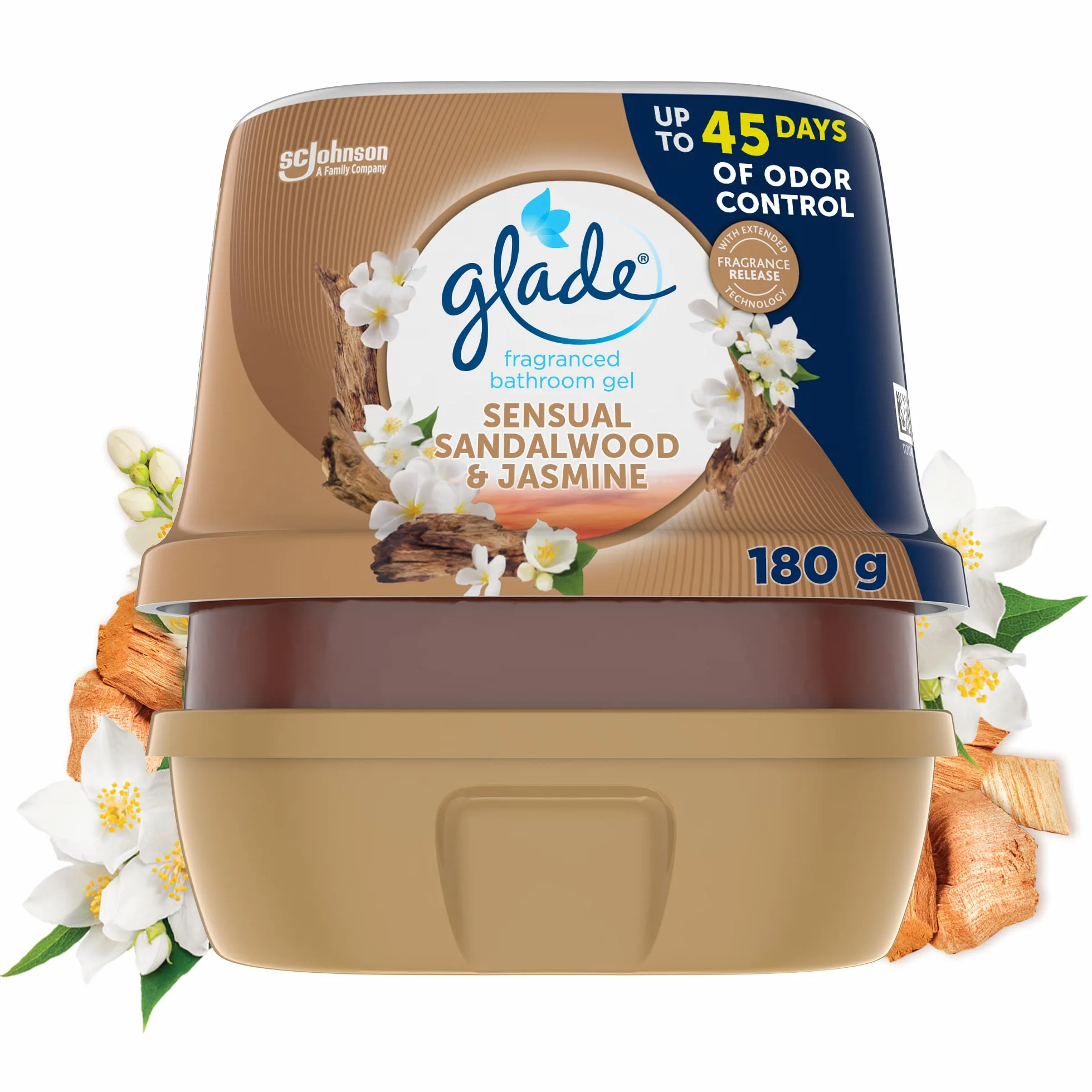 Glade® Zapachowy żel do łazienki - Sensual Sandalwood & Jasmine