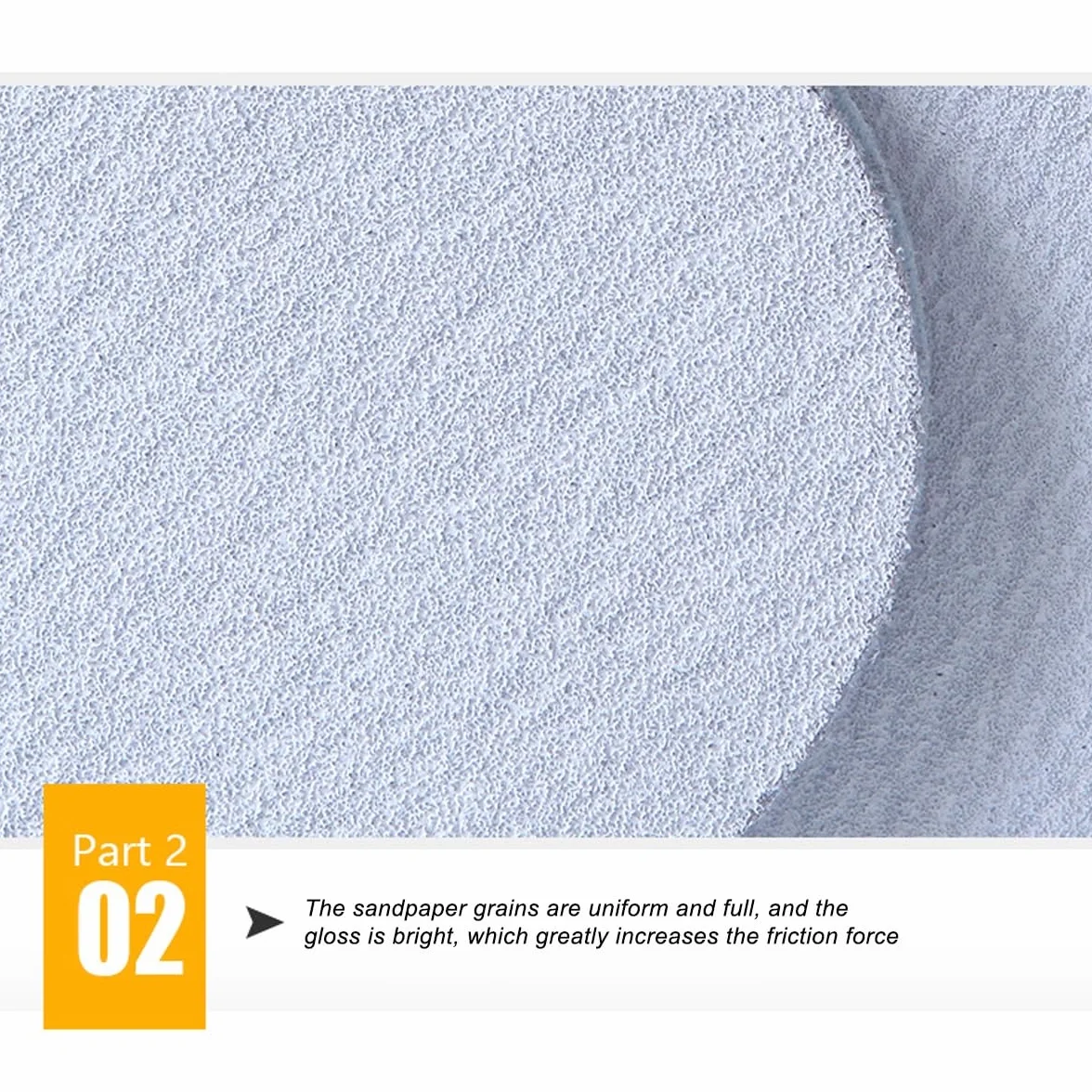 Zestaw 100 szt. tarcz szlifierskich - papier ścierny 3" 4" 5" 7" 9" z rzepem, 60-1000 ziaren do szlifowania na mokro i na sucho, idealny(180grit 5")