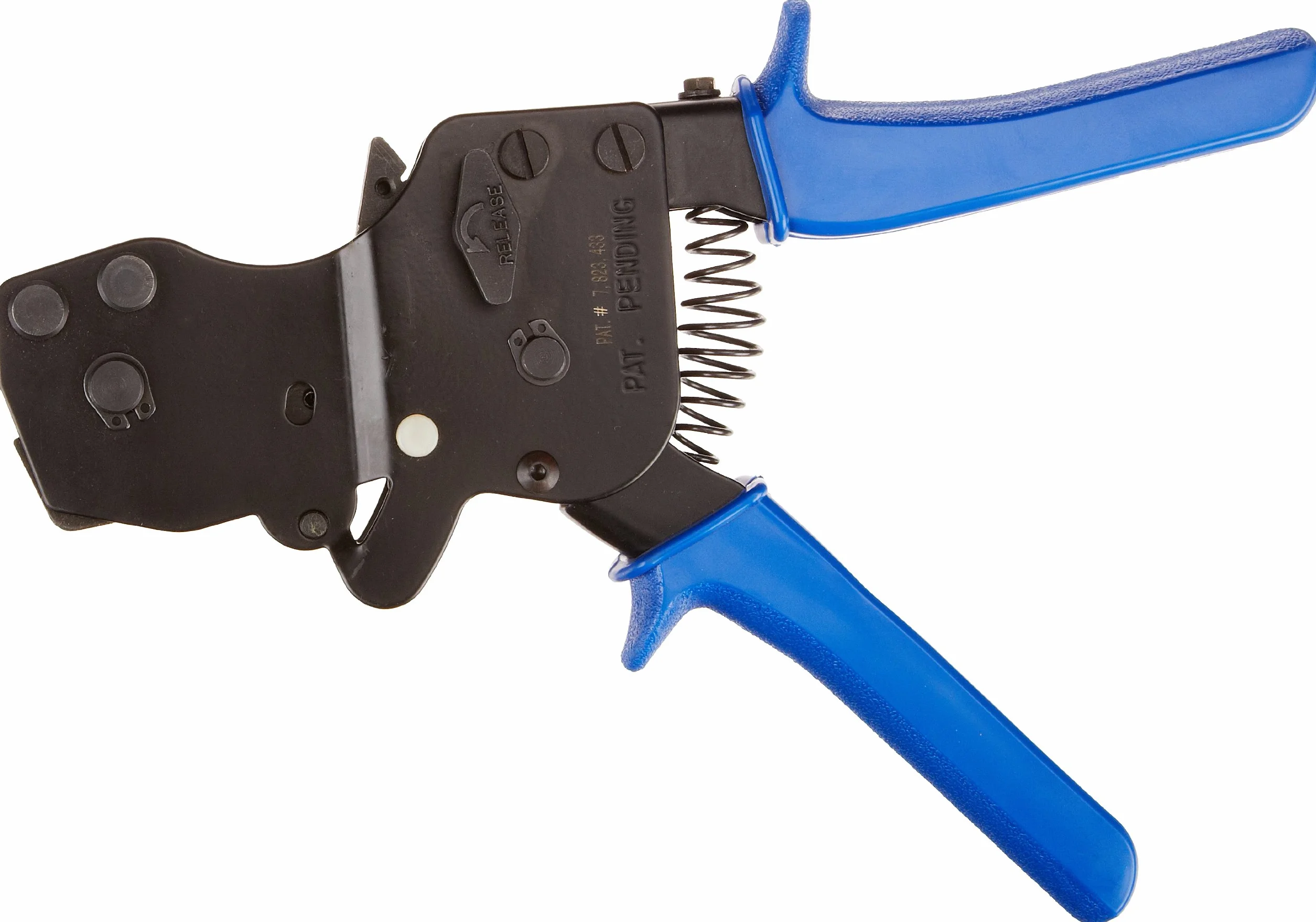 iPlumb 18041 metalowa grzechotka zacisk ze stali nierdzewnej Pex zaciskacz z LED, rozmiar 0,5 cala