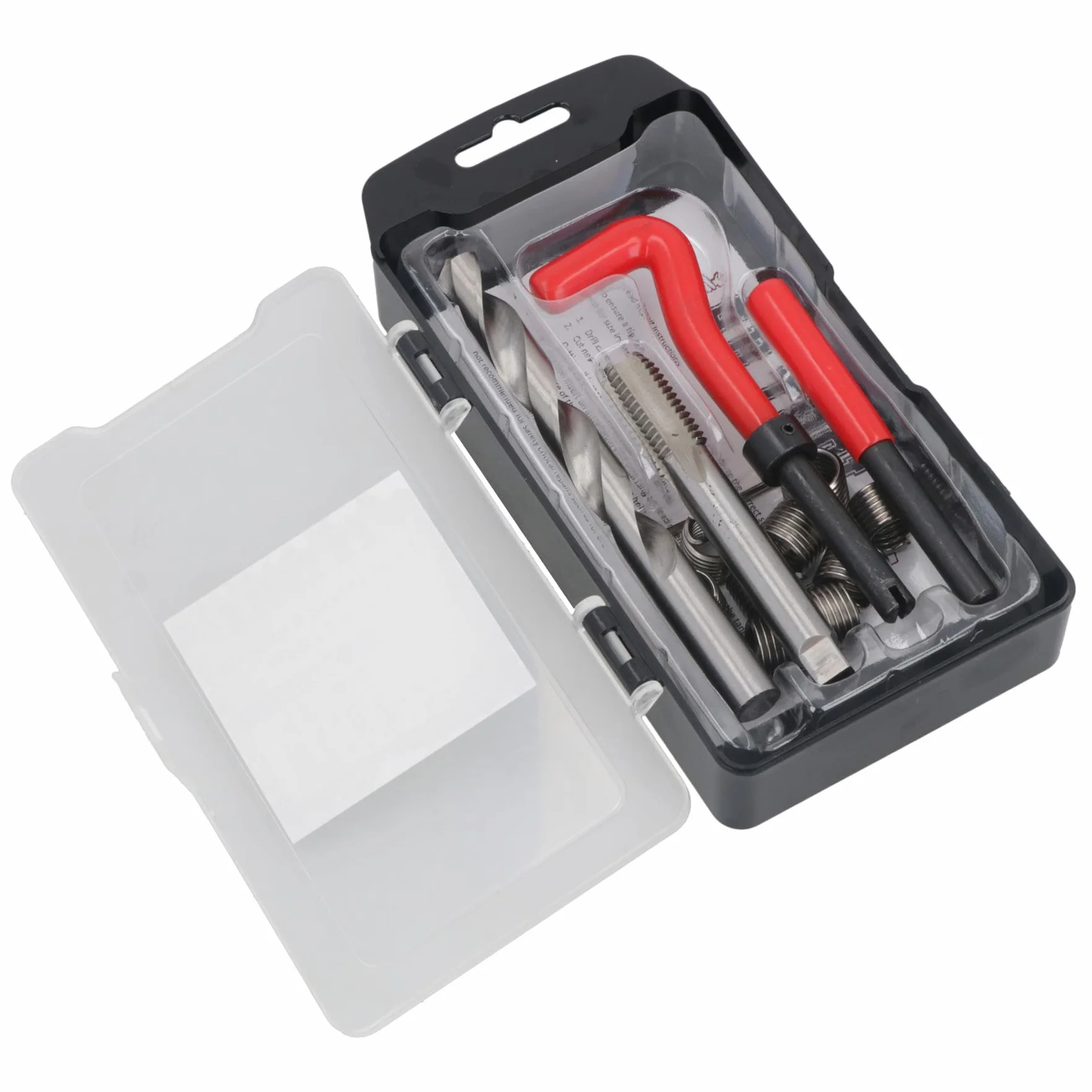 AB Tools Zestaw do naprawy gwintów 1/5.1 cm x 12 BSW Helicoil zestaw do uszkodzonych nici 14 szt