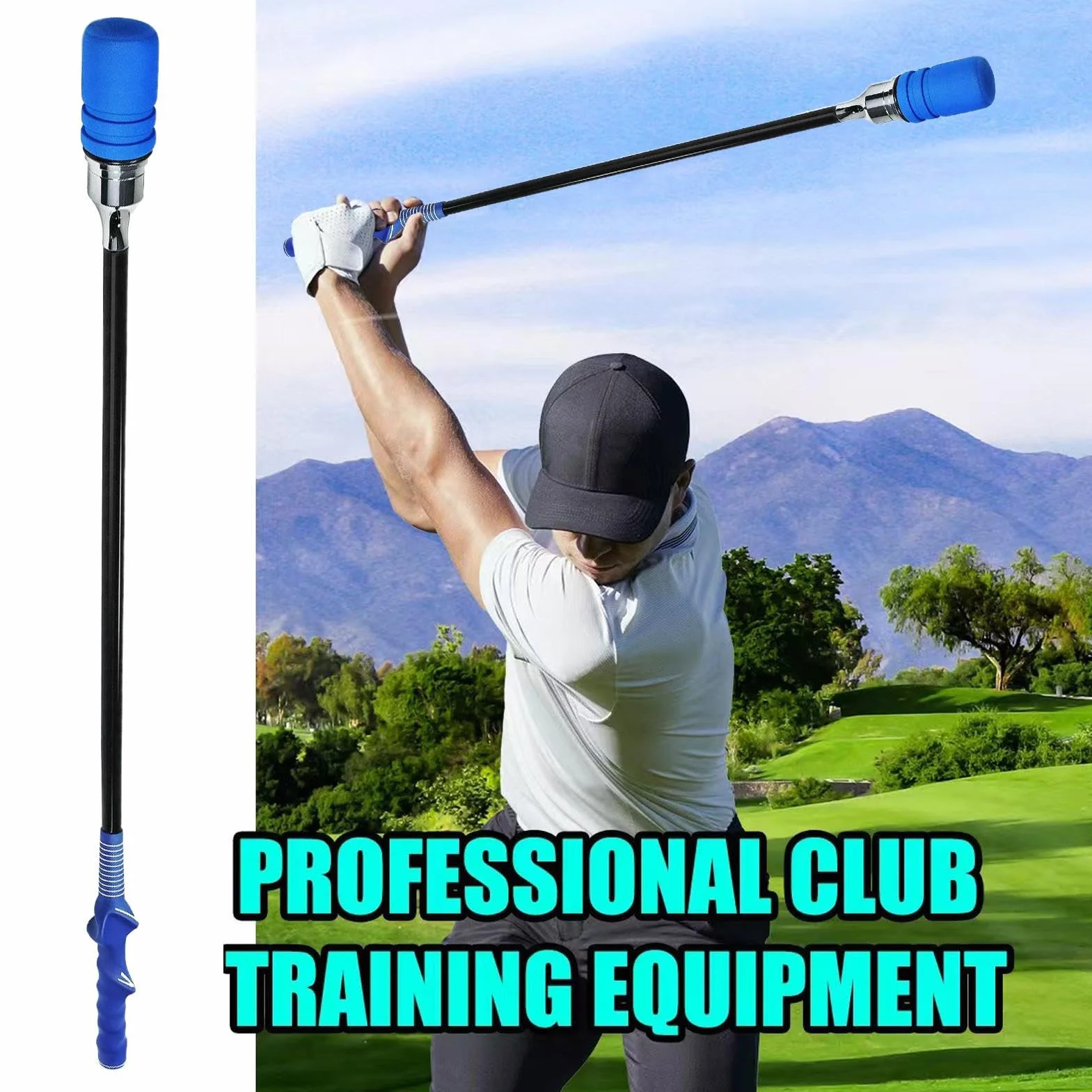 Golf Swing Trainer, Portable Swing Corrector For Pasture Practice, Movement Training Aid, Fitness Indoor Outdoor Course Travel Backyard Camping And Home Use, Compact & Travel Friendly