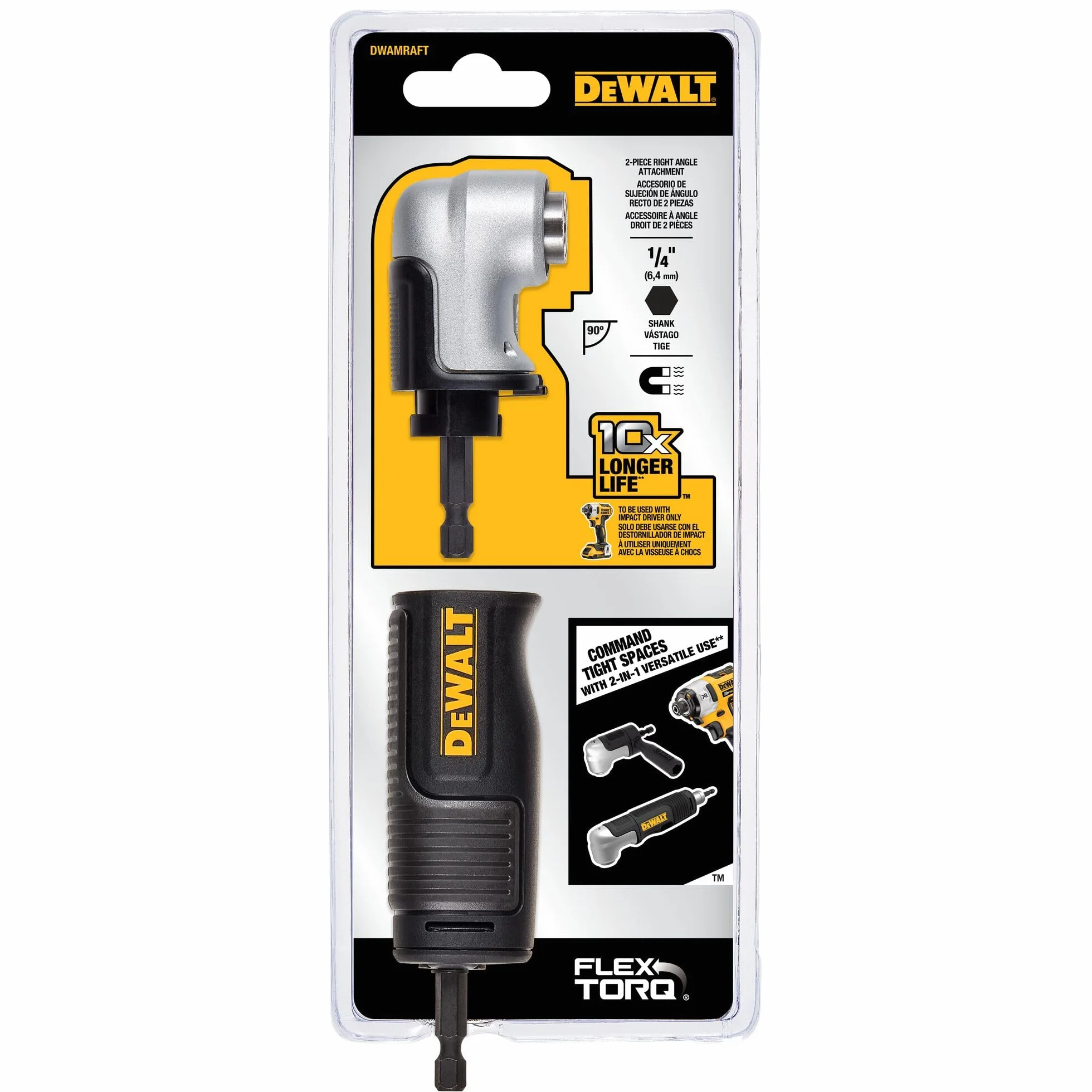 DEWALT Adapter kątowy, mocowanie 2 w 1 (DWAMRAFT)