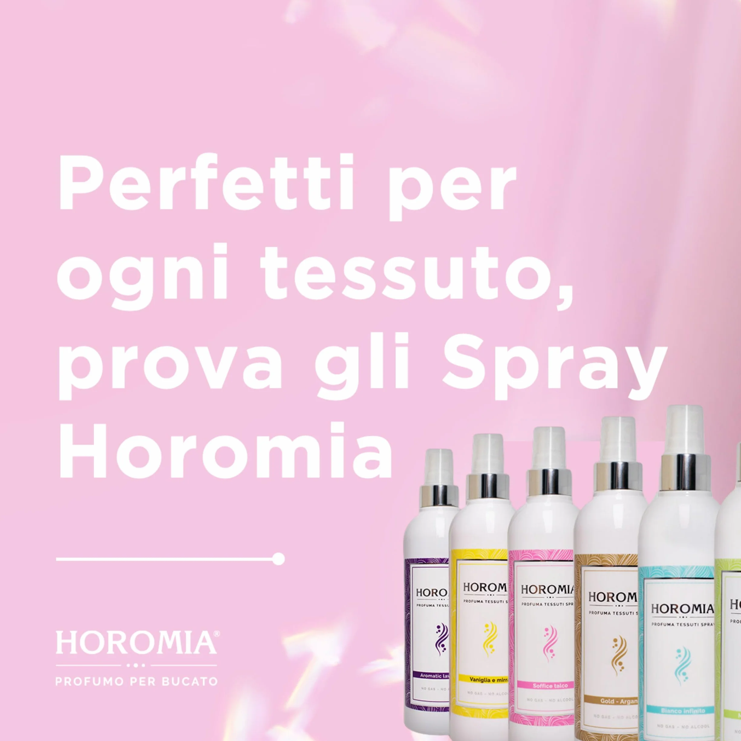 HOROMIA Horotwins Perfumy Pranie 250 ml i Deo Spray Fabric 250 ml - Pudełko na prezent Fresh Cotton