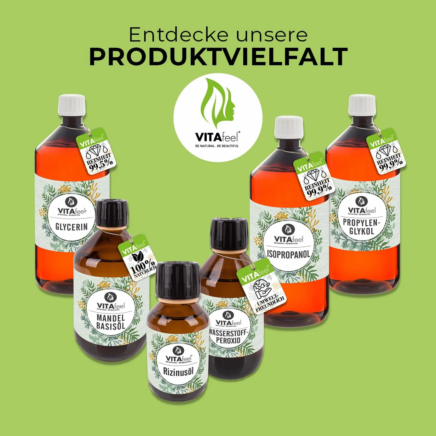 GreatVita Nadtlenek wodoru 1000 ml – roztwór 3% | Wysoka czystość, bez stabilizatora | Wszechstronne zastosowanie w gospodarstwie domowym i technice