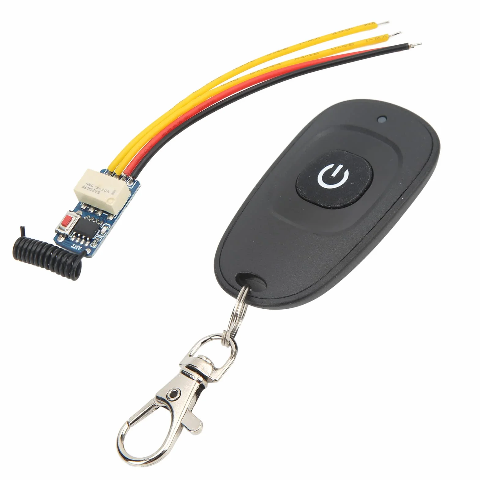 DC3.5V-12V Mini Przekaźnikowy Przełącznik Zdalnego Sterowania 433.92Mhz Bezprzewodowy Przekaźnik Przekaźnikowy z Odbiornikiem Opóźnienia Nadajnika do Taśm LED