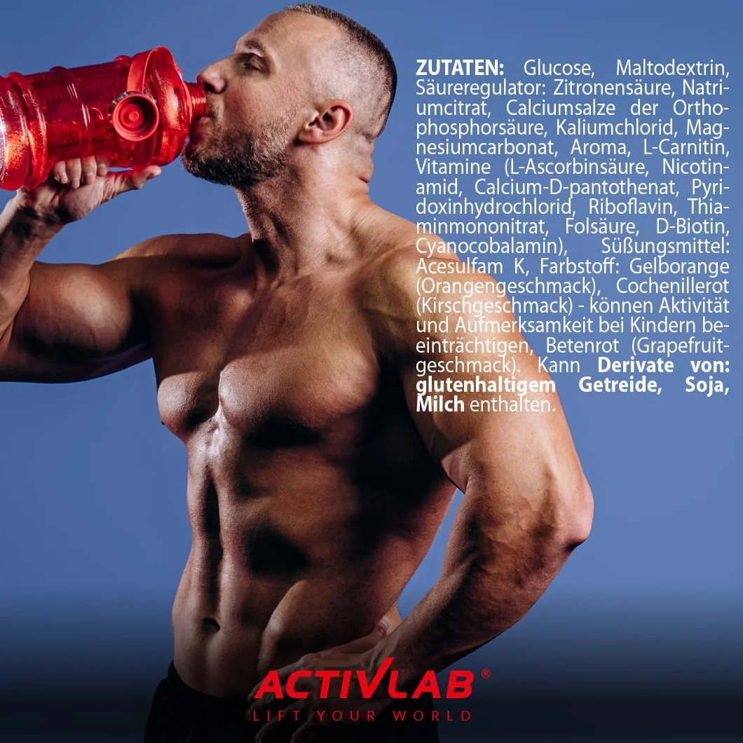 Activlab, Hot Sport drinki izotoniczne, grejpfrut, 1 opakowanie (1 x 1000 g)