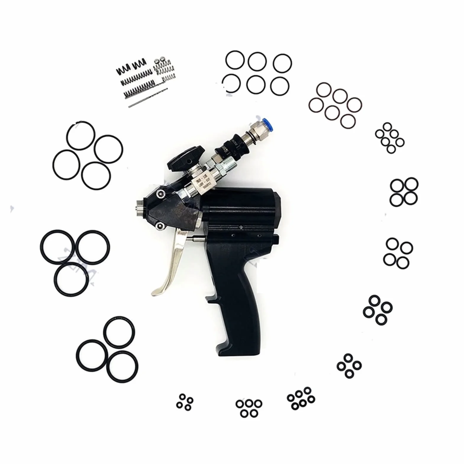 Pistolet natryskowy P2 PU Pistolet natryskowy z pianki poliuretanowej Pneumatyczny wysokociśnieniowy pistolet natryskowy Max.35Mpa 1-12kg/min 0.2-1.2Mpa 1.6MM Profesjonalne instrumenty i narzędzia