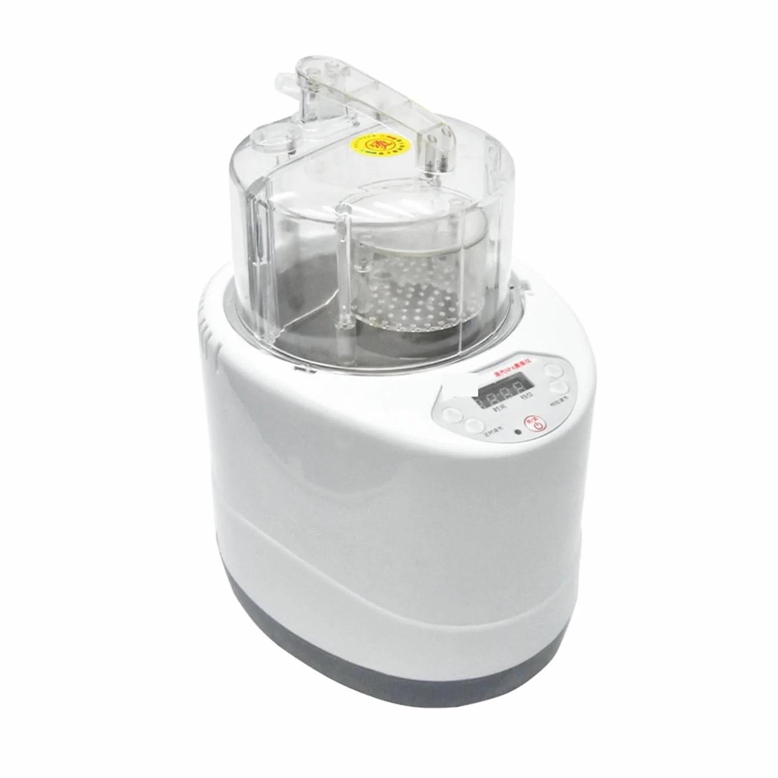 Domowy parownik do sauny, generator pary, 4L Upgrade maszyna do fumigacji parowej z wysoką pokrywką, domowa sauna parowa pocąca się maszyna parowa, 2kW może bezpośrednio gotować lekarstwa do prysznica