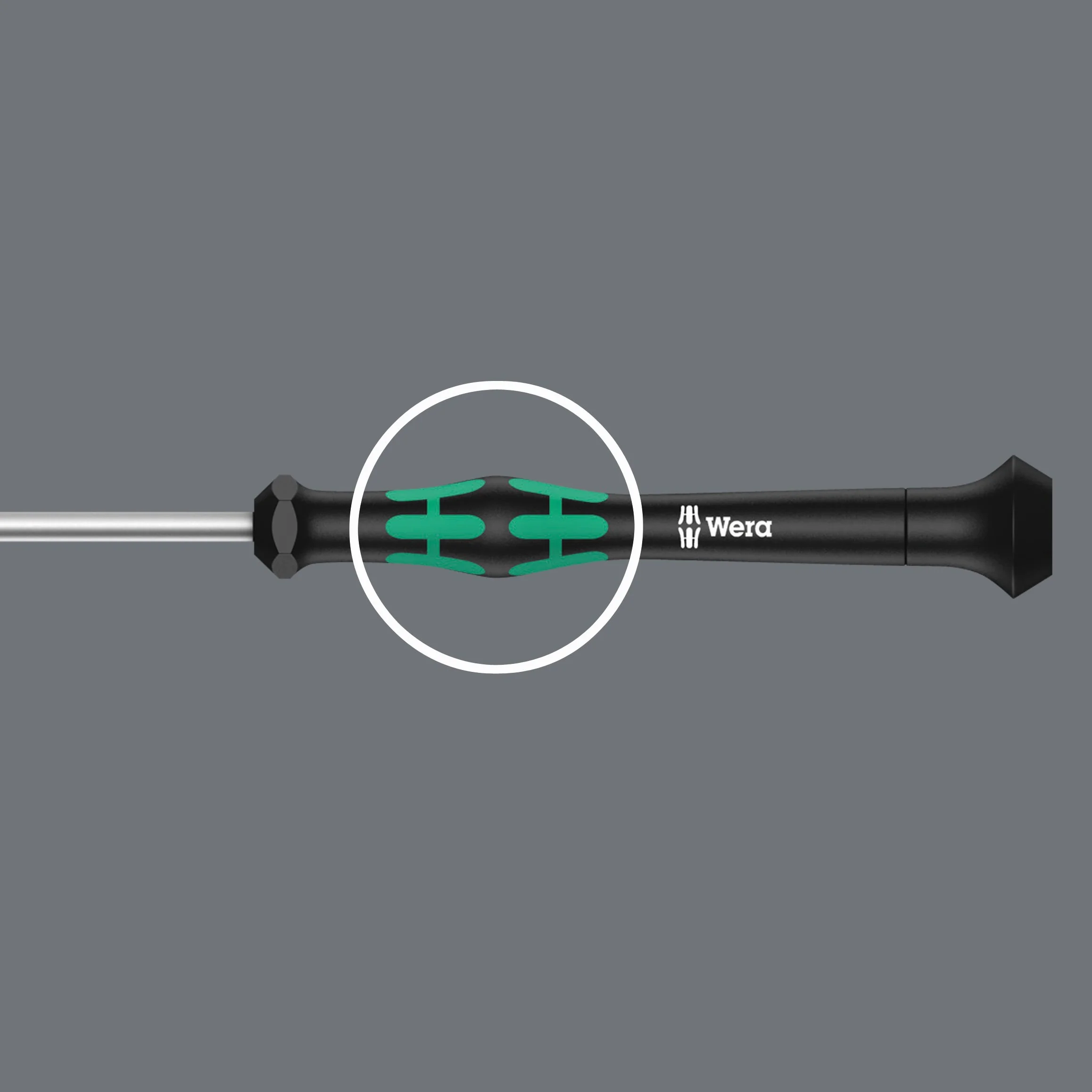 Wkrętak precyzyjny TORX® BO z otworem TX8 x 60 mm z końcówą BlackPoint 2067 Wera
