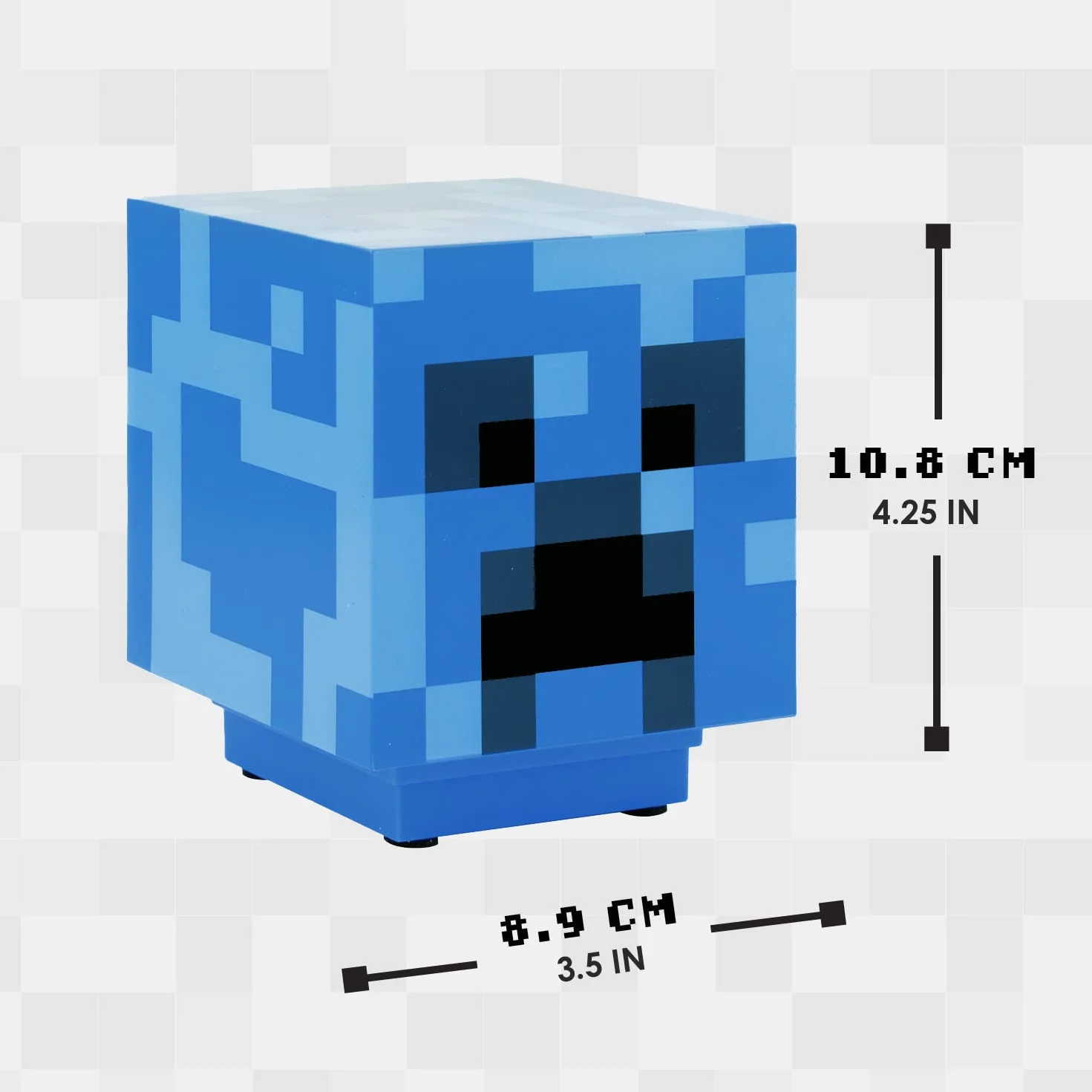 Minecraft Charged Creeper Light z dźwiękami