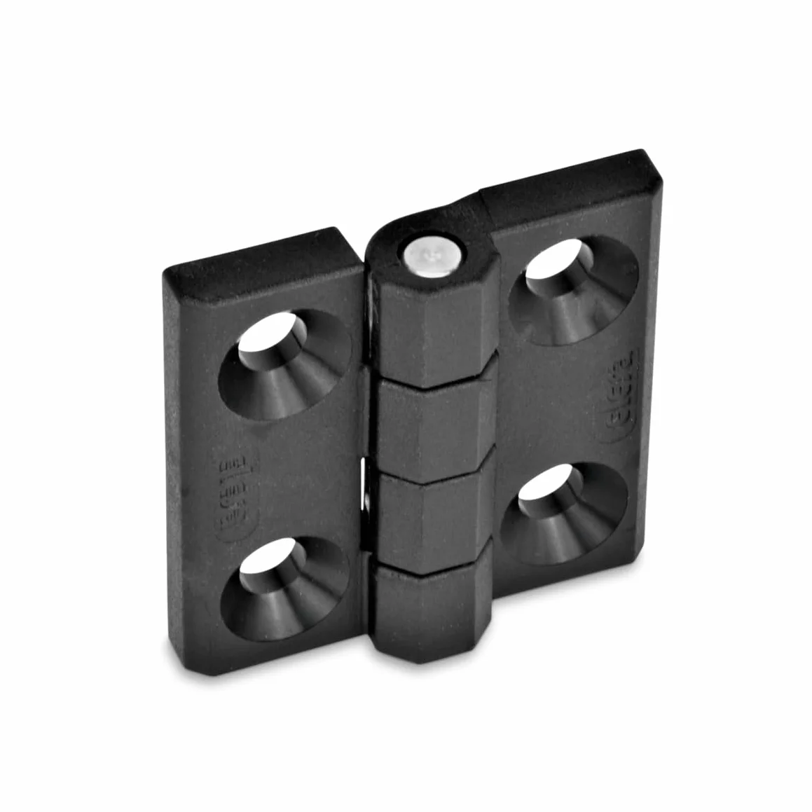 Ganter Normelemente | Zawias plastikowy | 50x50mm | GN 237.1-50-50-A