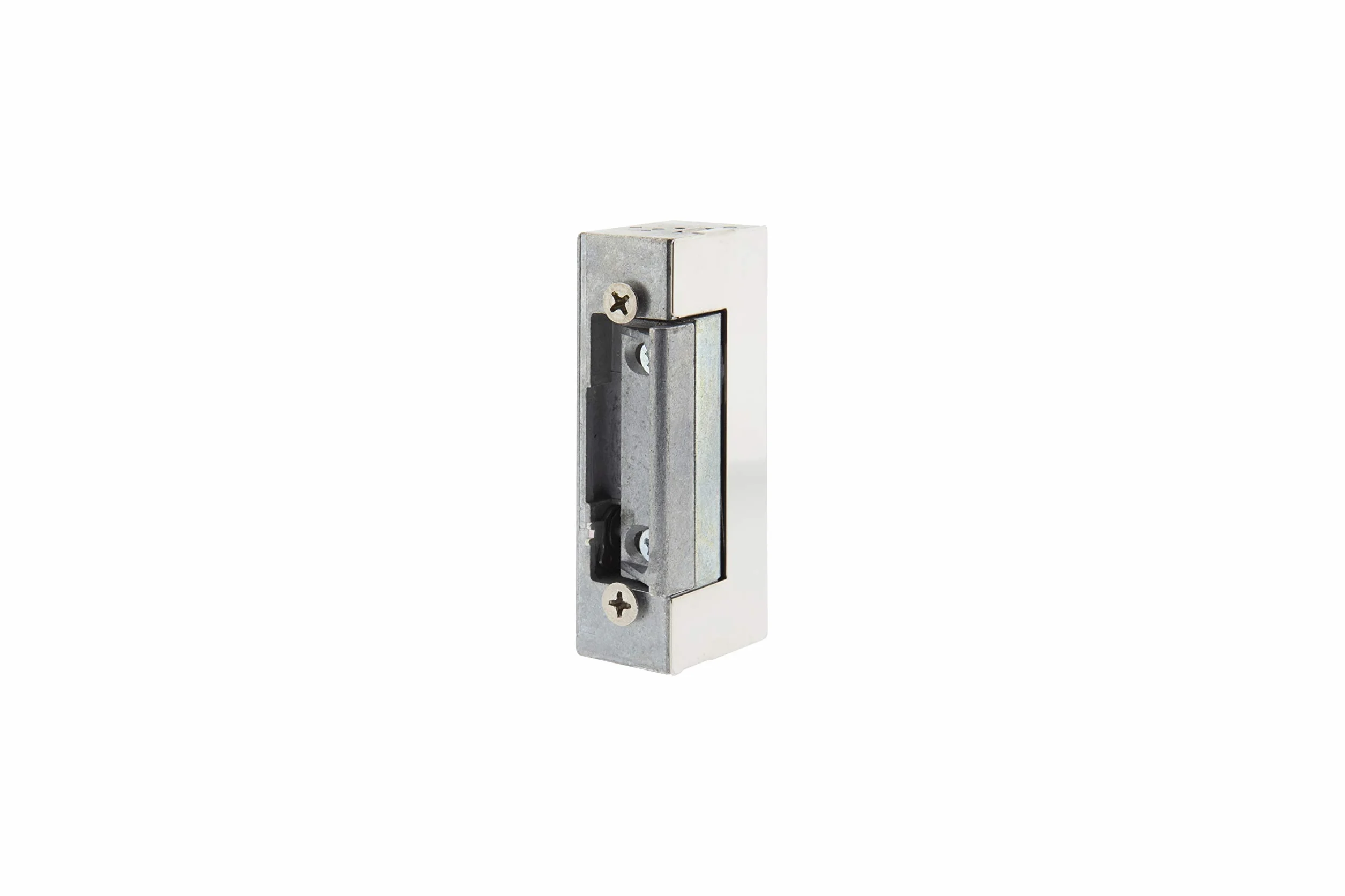 TESA ASSA ABLOY Elektryczny zaczep wpuszczany, bez listwy, 12 V, standardowy z ręcznym odblokowaniem, do drzwi drewnianych lub metalowych